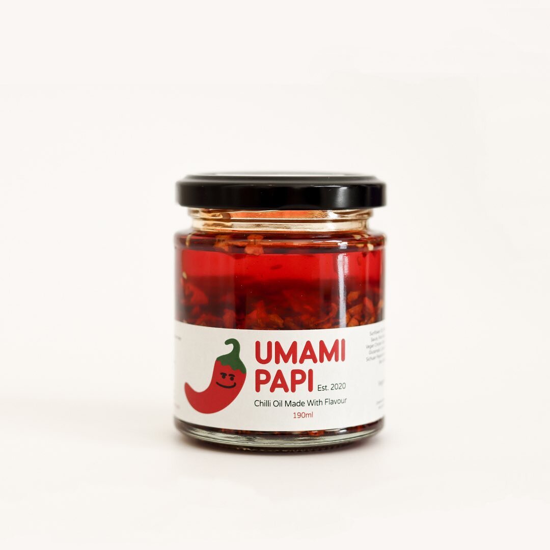 Part 2/3

Logo Design, Label Design and Branding &amp; Identity for @itsumamipapi 🌶

After months of collaborating with UmamiPapi through stage 4 restrictions in Melbourne, this brand is finally in its final stage! 

UmamiPapi is a cheeky, fun, yout
