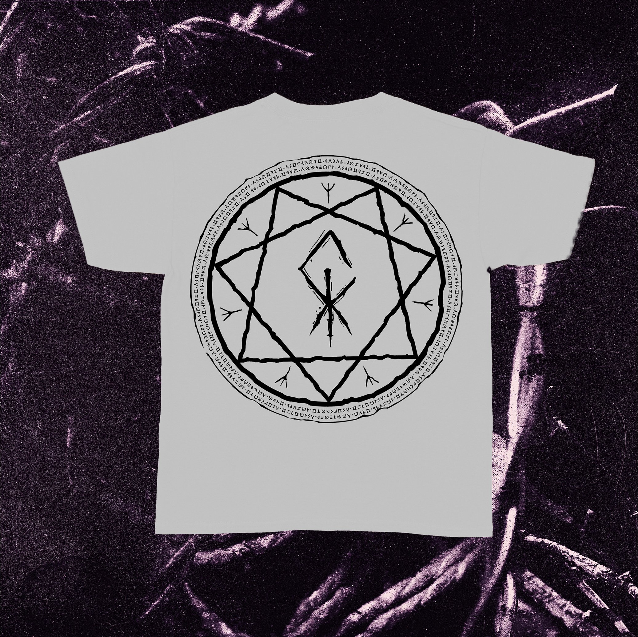 'Septagon' T-shirt (White edition)
