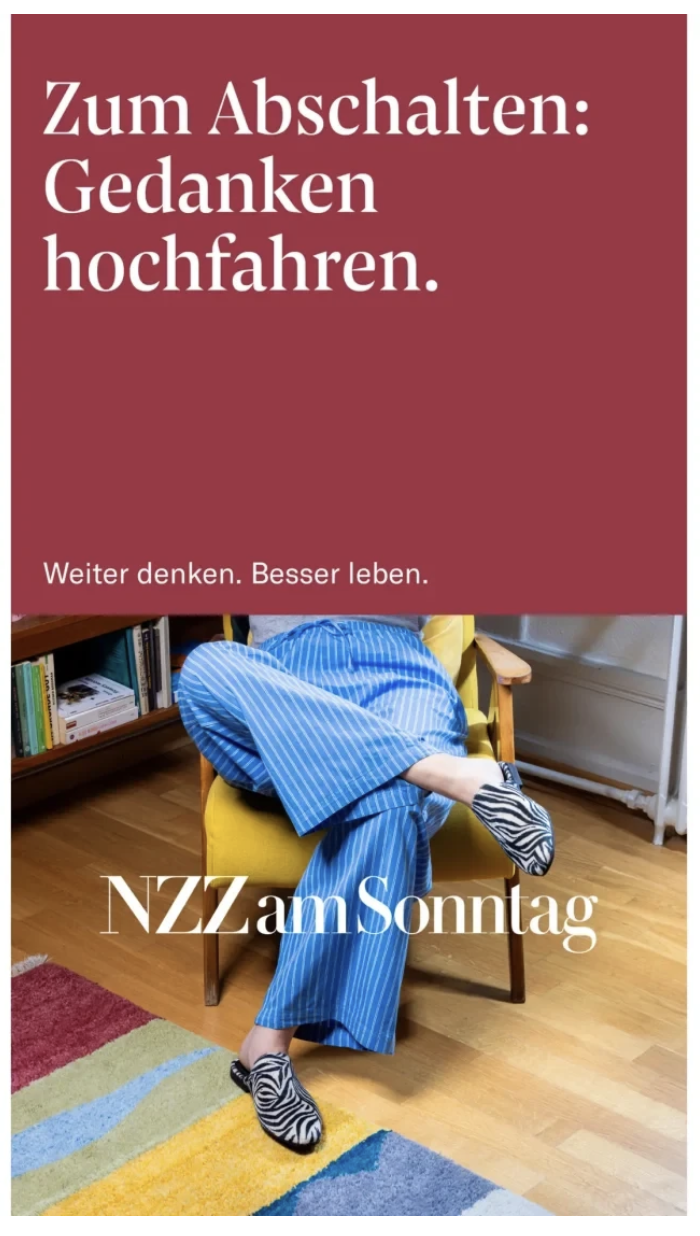 Weiter gedacht für die NZZ am Sonntag.