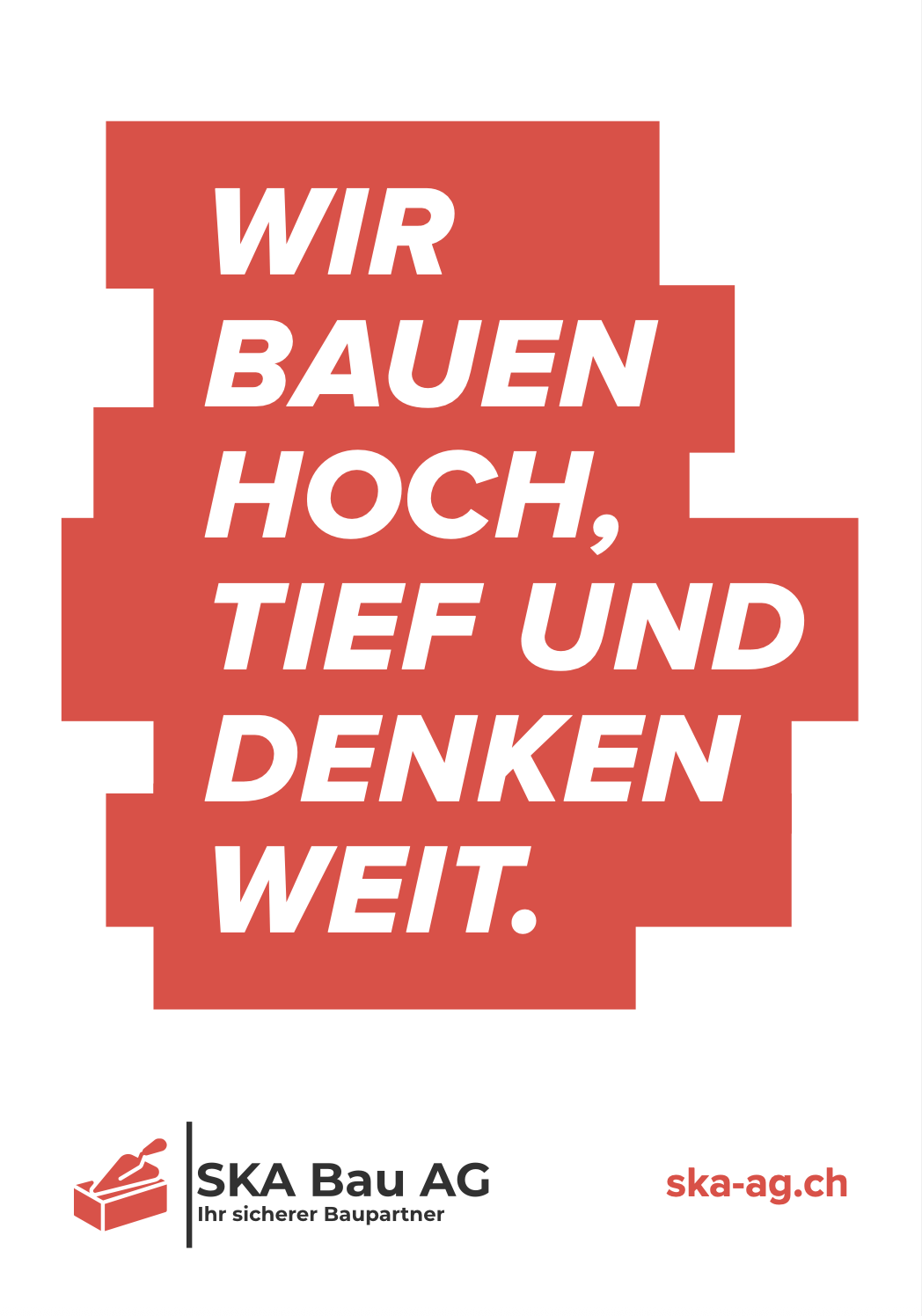 Headlines fürs Bauuunternehmen