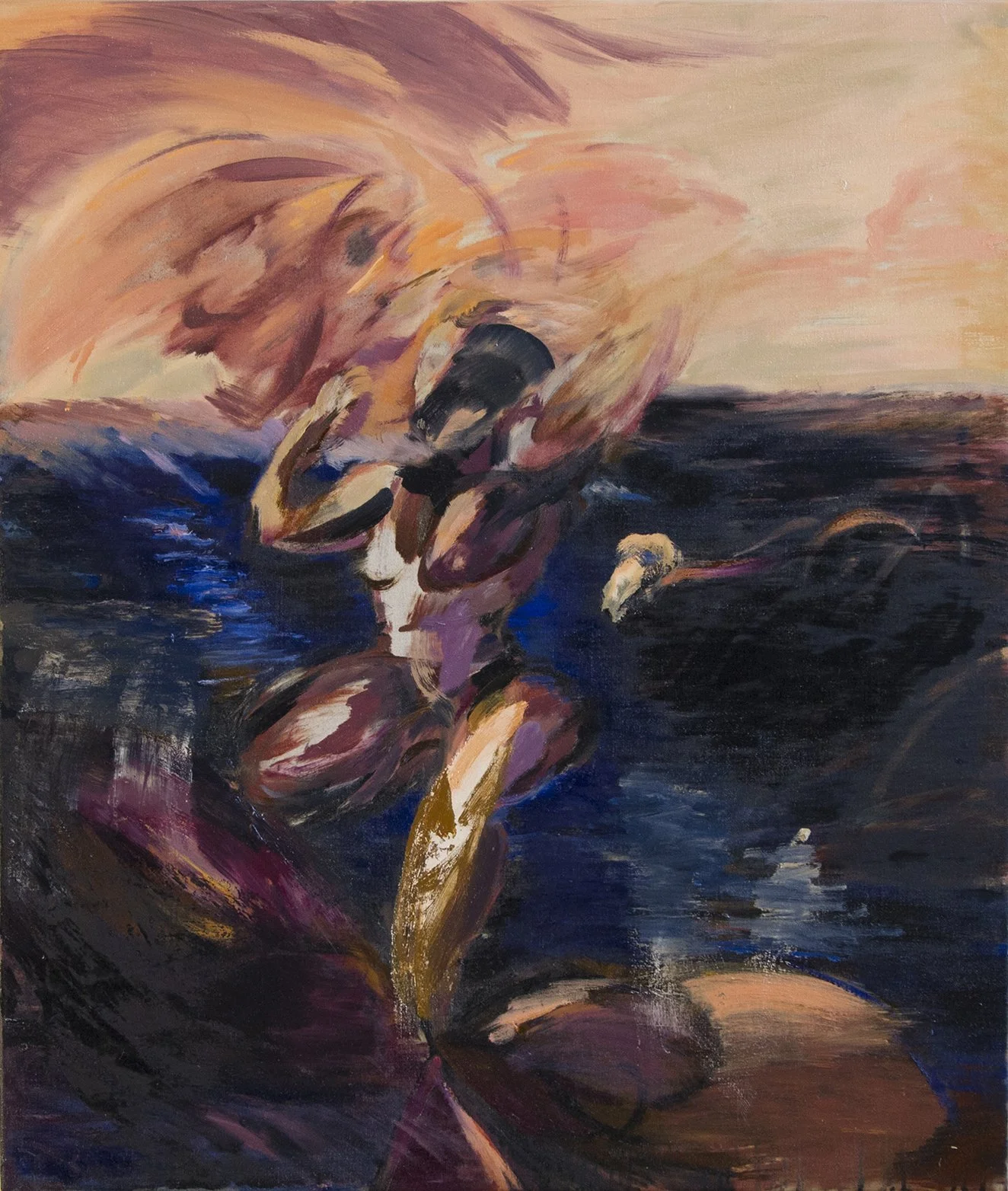 Marc pilgaard art painting masquerade