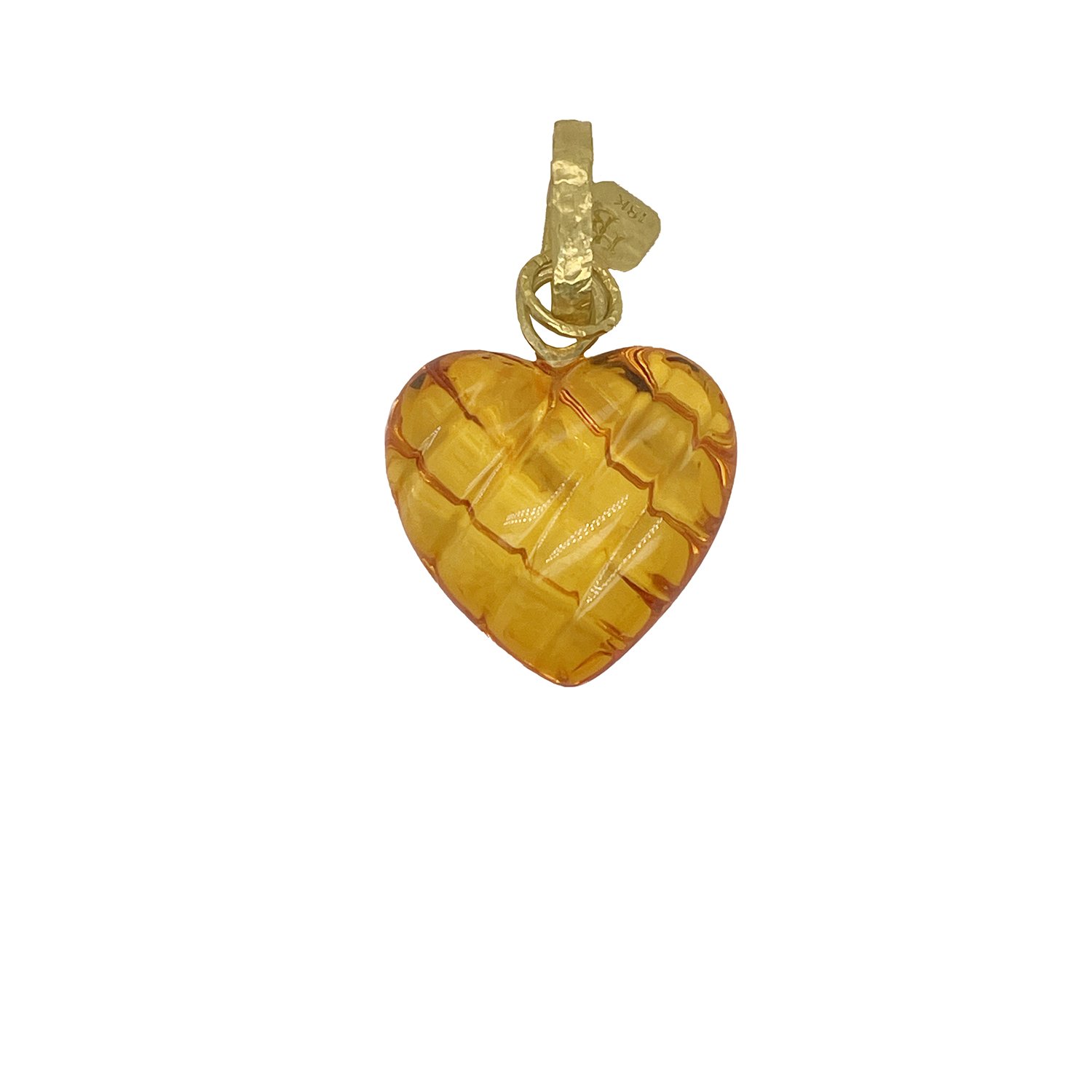 Crisscrossed Amber