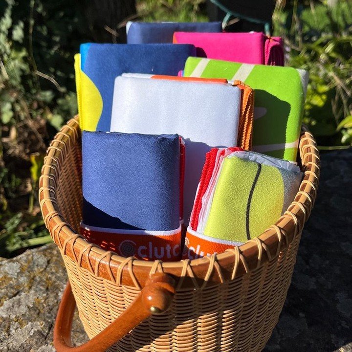 The nice weather is just around the corner! Get your Clutch Towels Now while they last. Superabsorbent and made from recycled plastic bottles!
Shown in a hand-woven Nantucket Basket by Mike Mechem. SideStreet Gallery open 10am to 5pm.

#beach #beachl