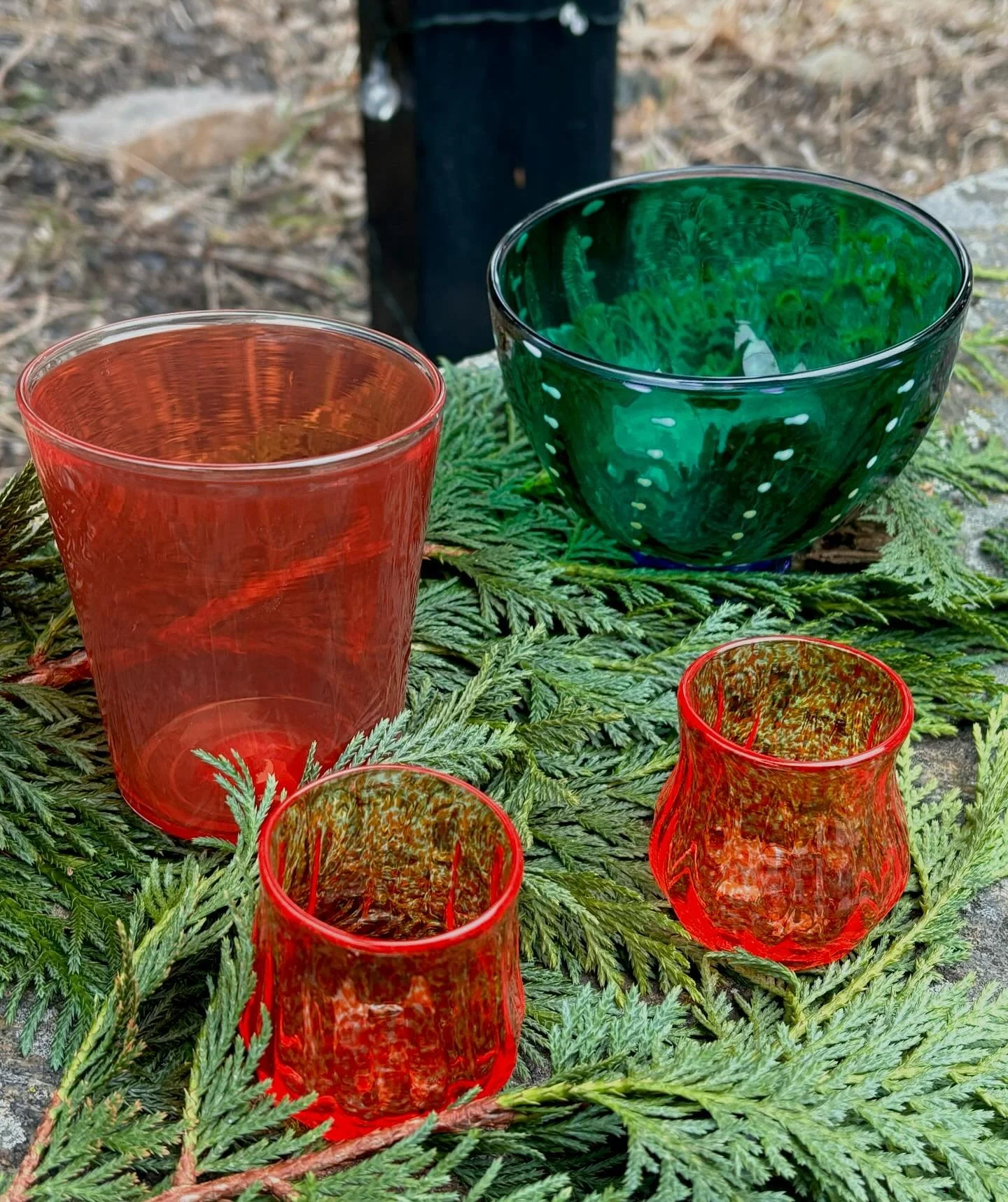 Still last minute Christmas shopping? 🎄🎁

We might have just what you&rsquo;re looking for at the gallery! We have a stunning collection of glassware with tons of personality. So many one of a kind treasures here, you&rsquo;ll find something for ev