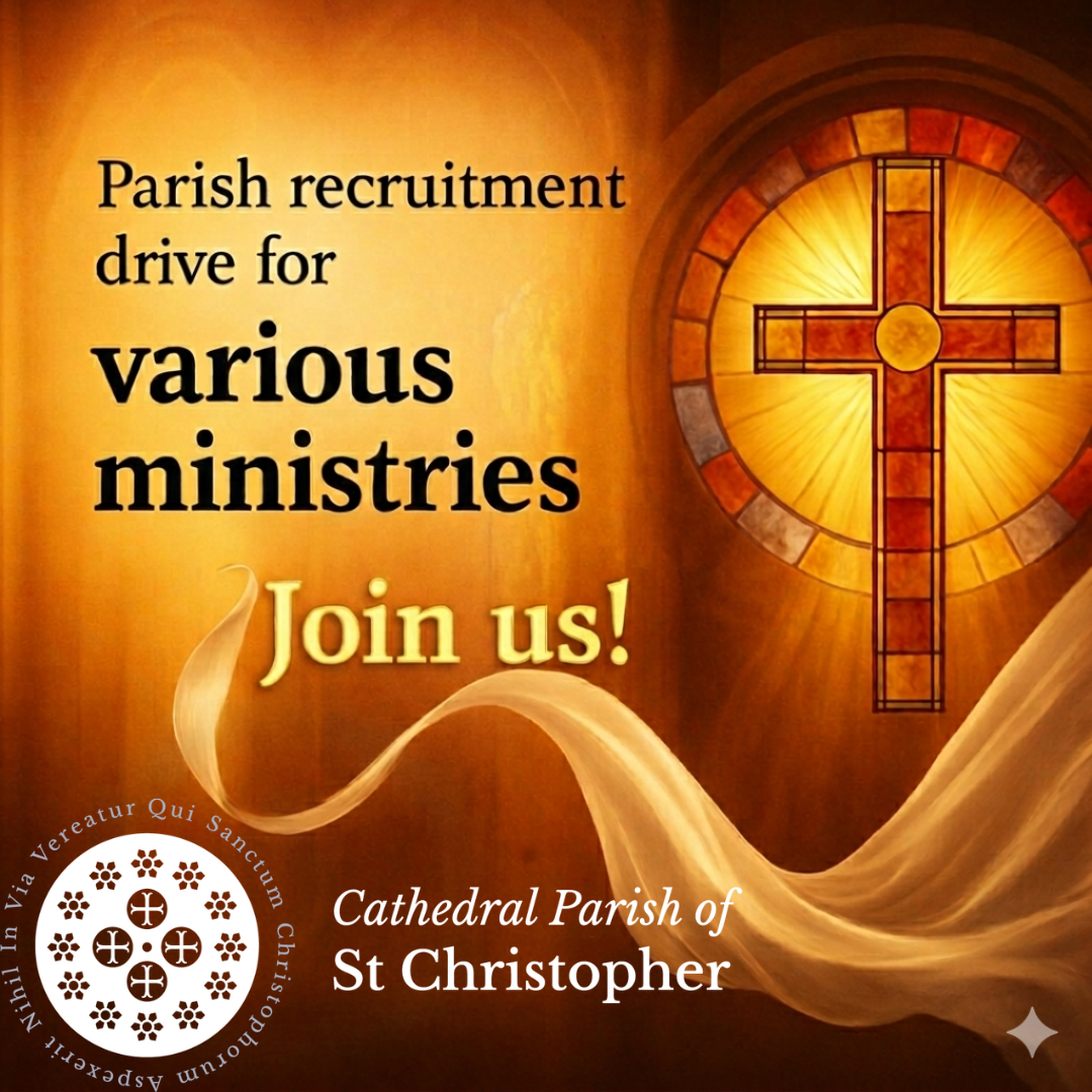 Parish recruitment drive for various ministries