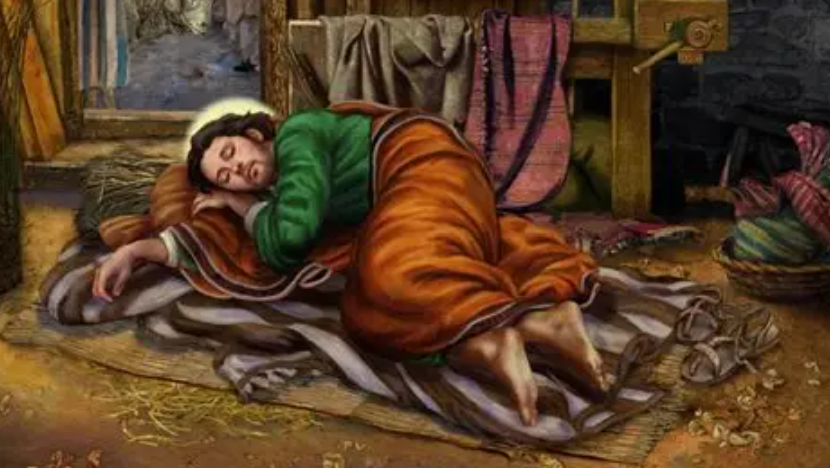 Image of Sleeping St Joseph
