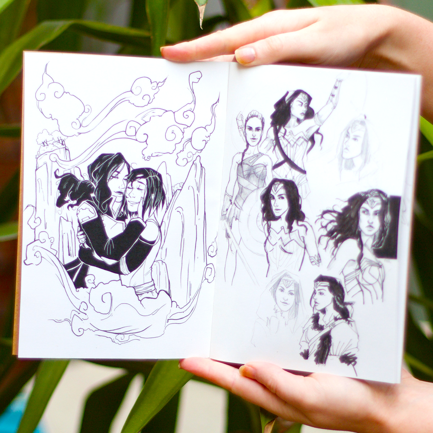 korrasami and Wonder Woman