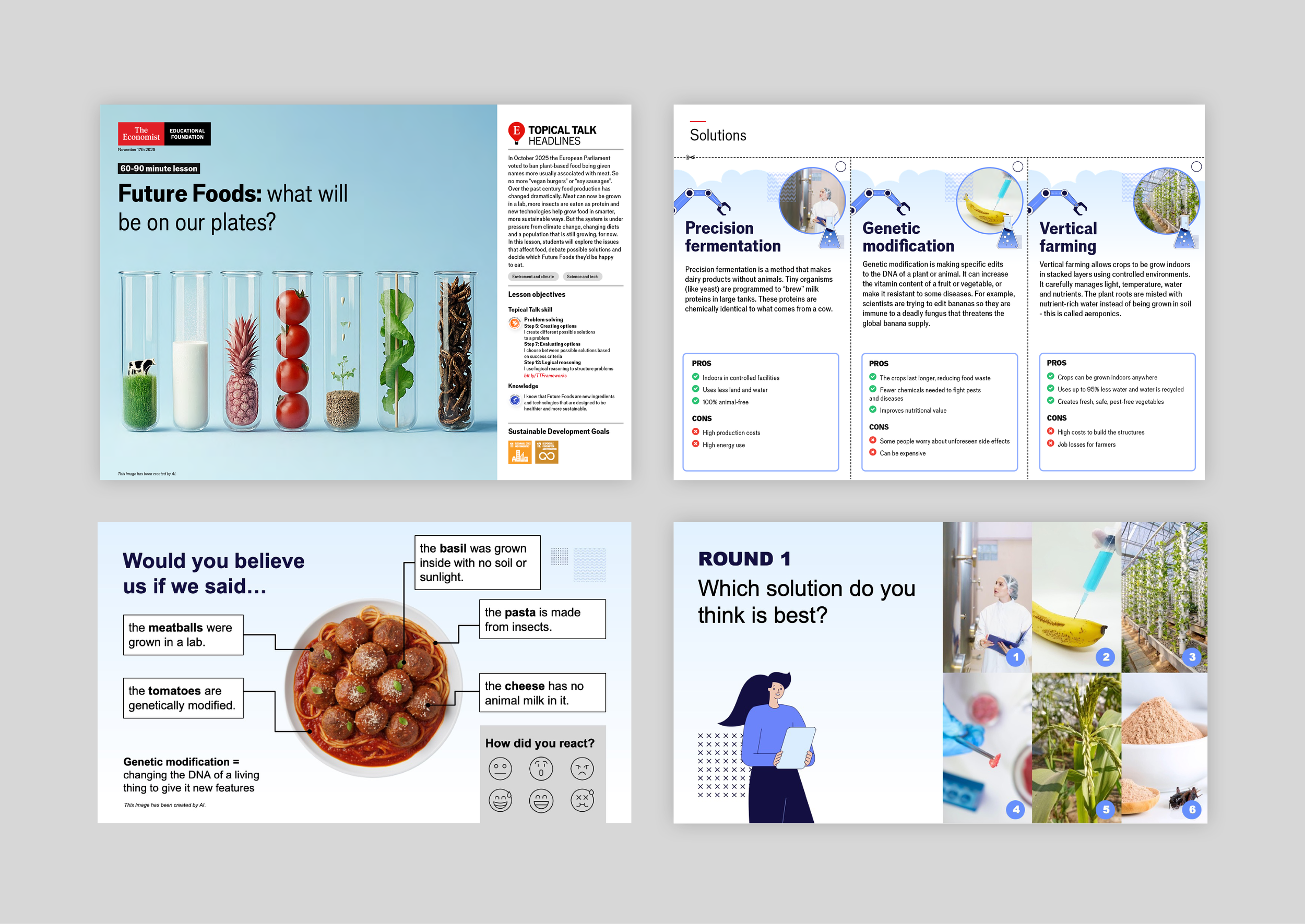 Future Foods: what will be on our plate?