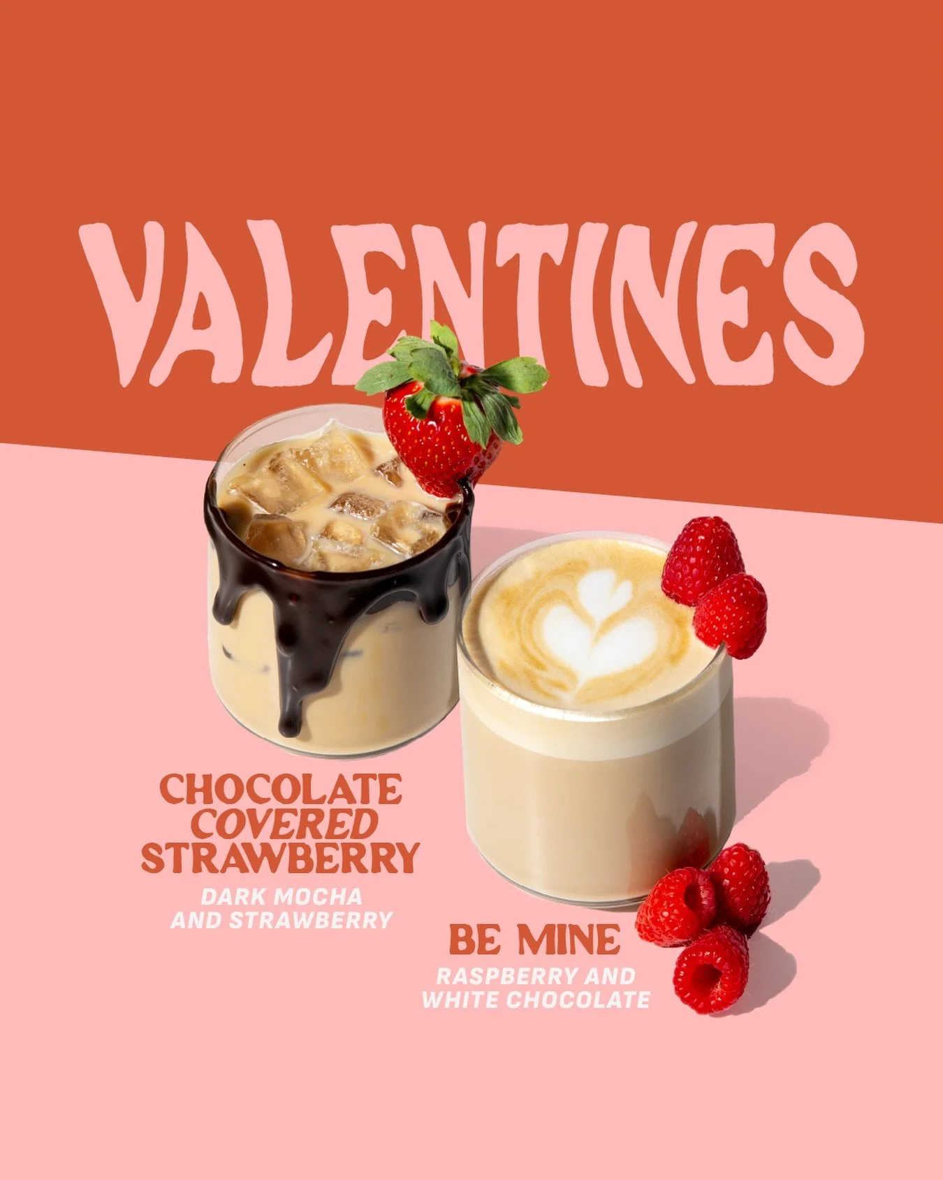 Our Valentines Lattes are here for the month of February 💘☕️