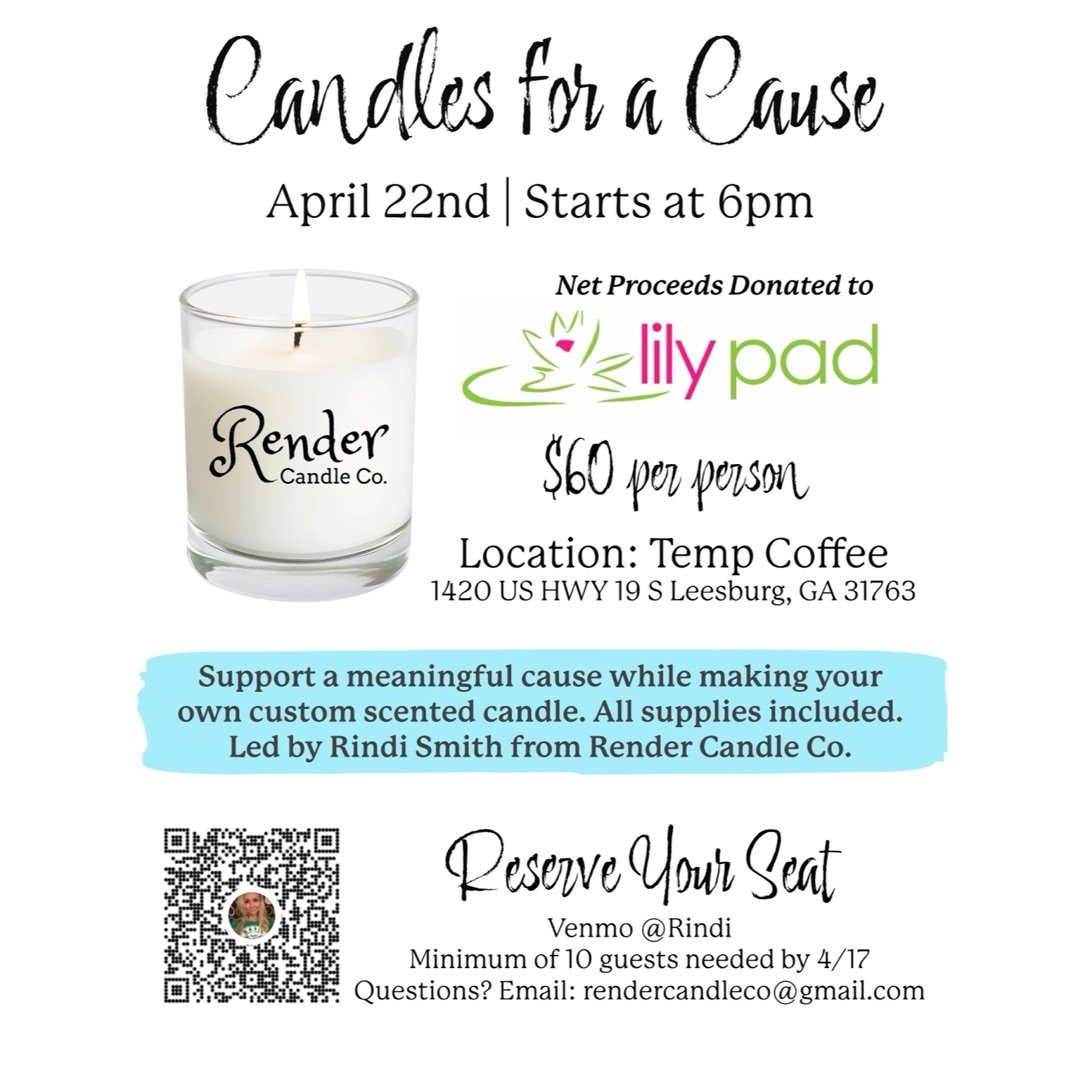 Candles for a Cause with Rindi 