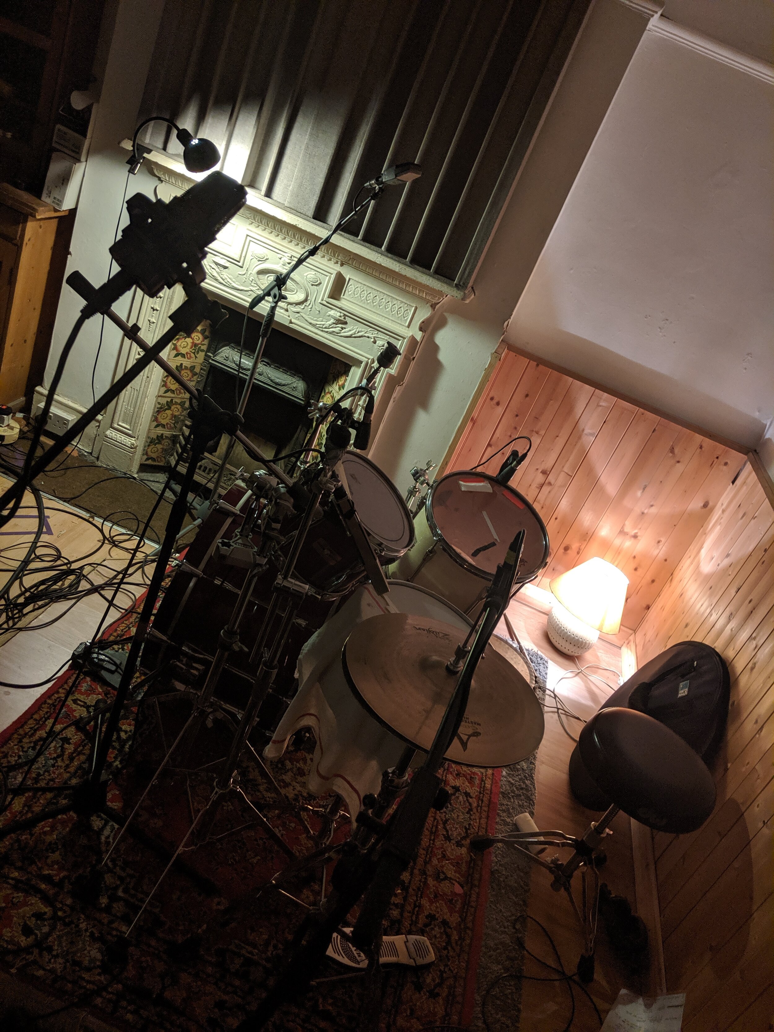 The drum room