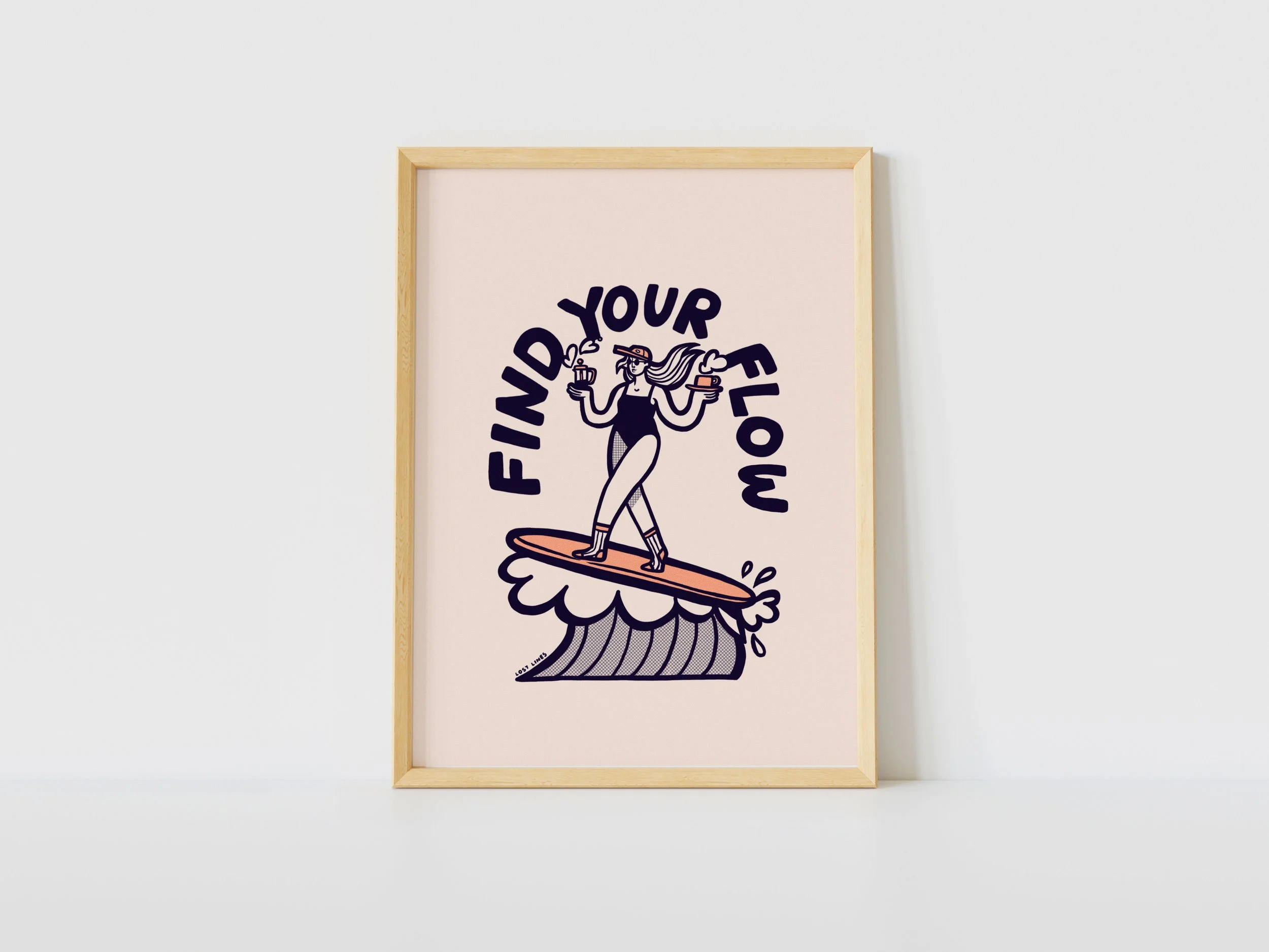 Find your flow Print
