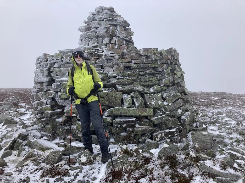 Beinn Liath Mhòr Fannaich and Sgùrr Mòr; and Creagan a'Chaise. 5 March