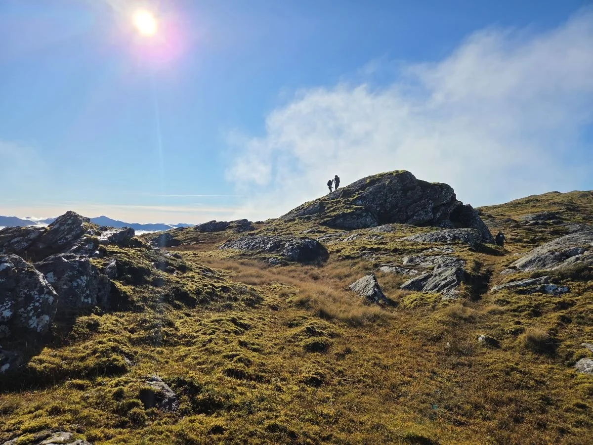 Summit plateau