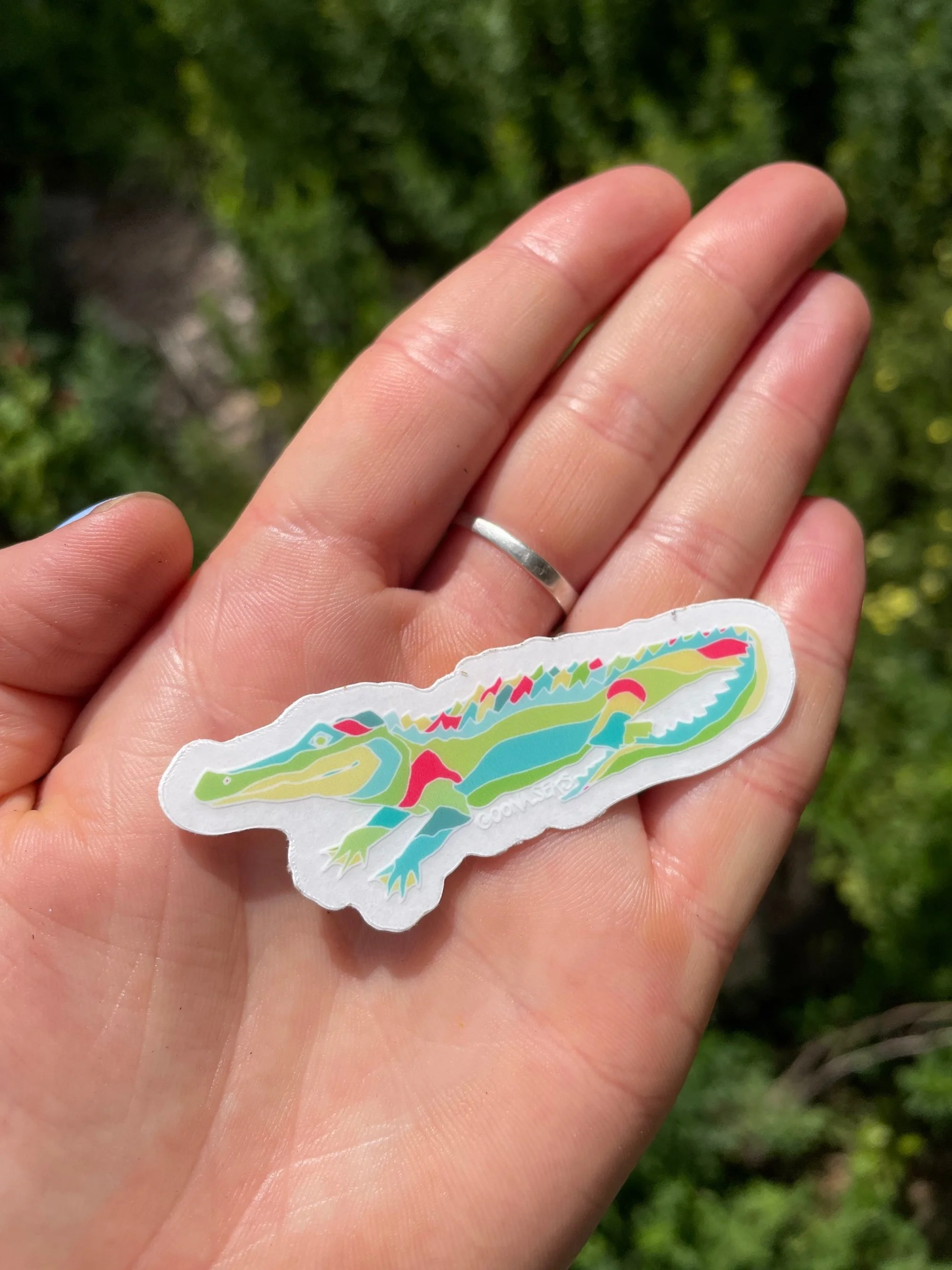 Gator Sticker — Oona Seas