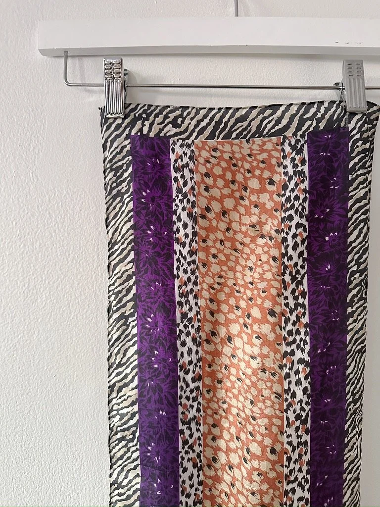 Rectangle Animal Print Scarf