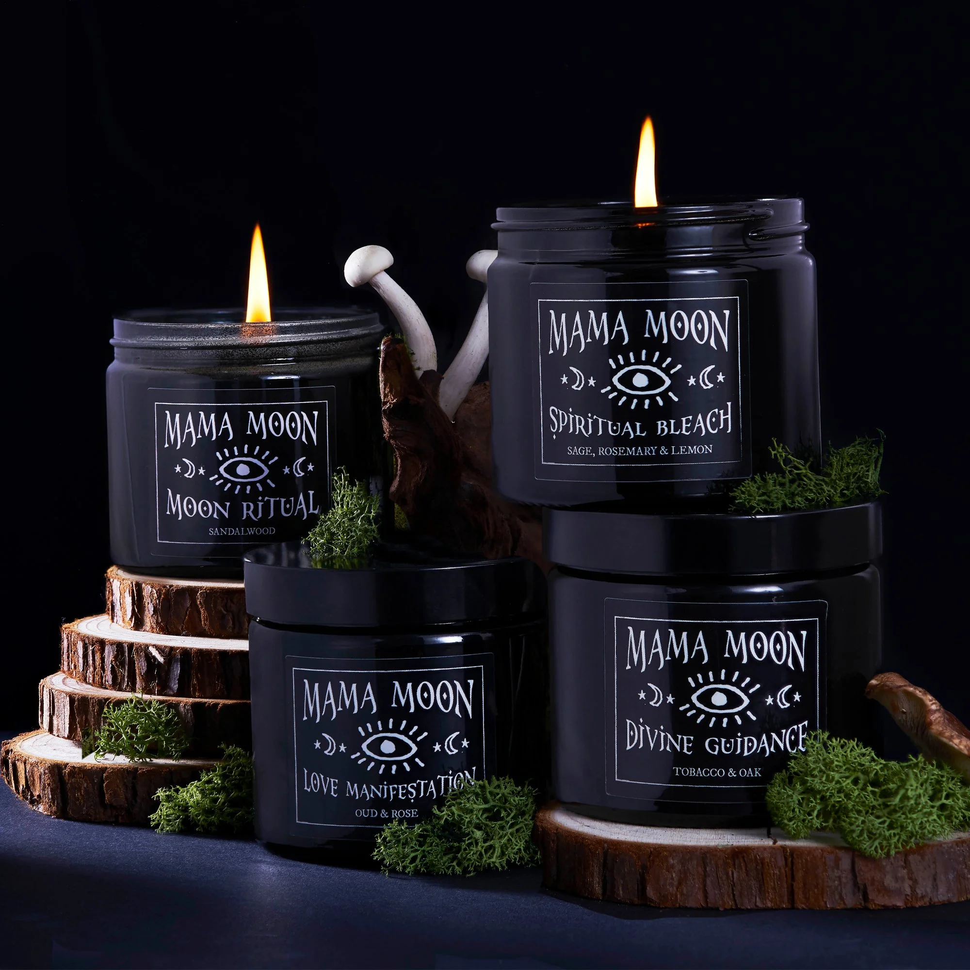 Mama Moon Candles Magic candles, love potions, magic ritual, coven