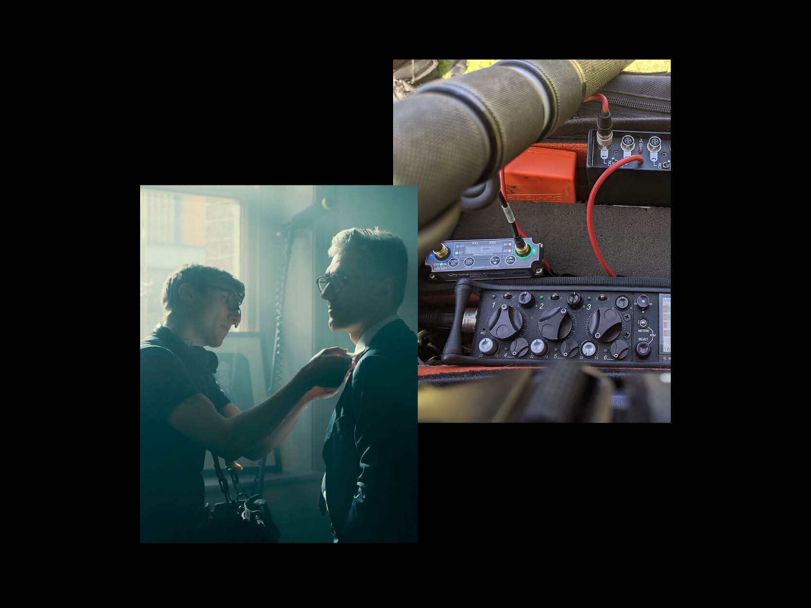 Person carrying yoga mat. Runner in full sprint.