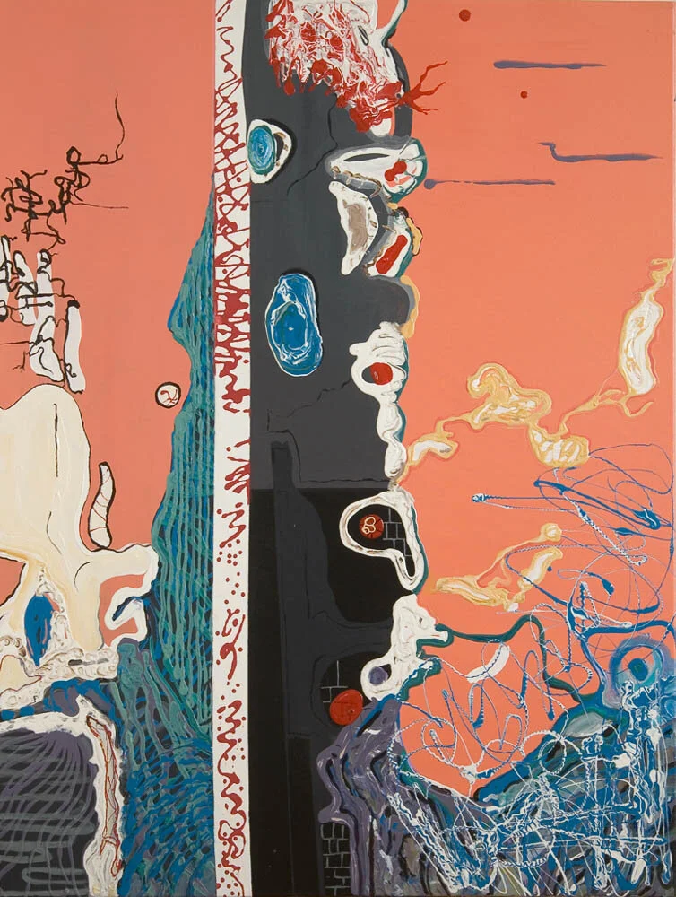 unity of binary opposites, acrylic on canvas, 36''x48'', 2006