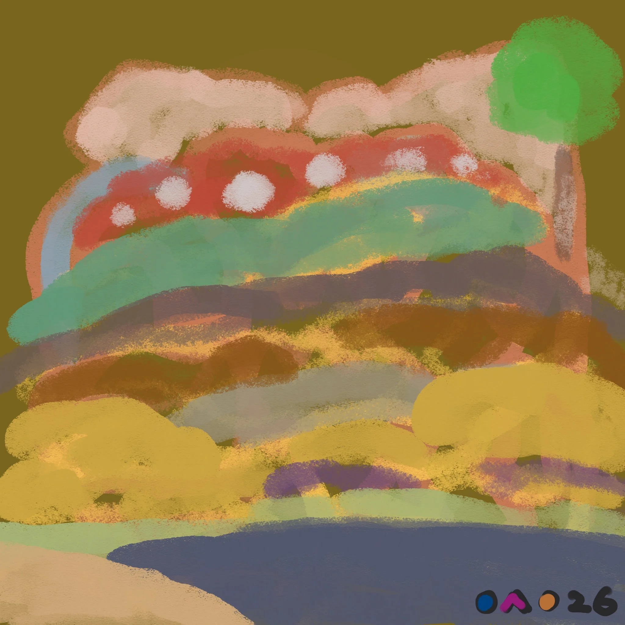 Painting is like Gardening