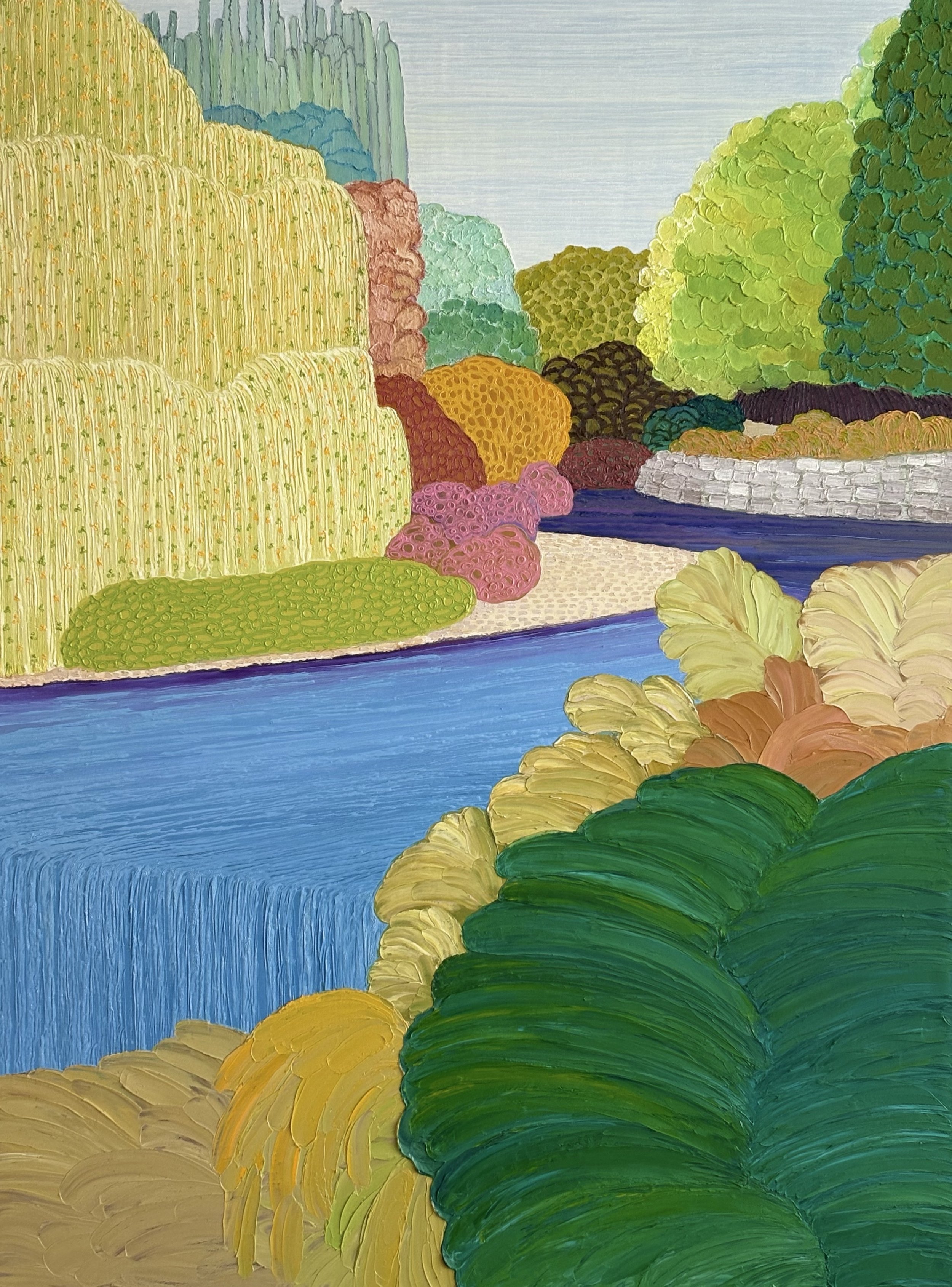 4. Actual2_ Walking with You 3-IV-25 No.12 _30x40x1.5 in_ oil on canvas with acrylic-painted edges_2025.jpg
