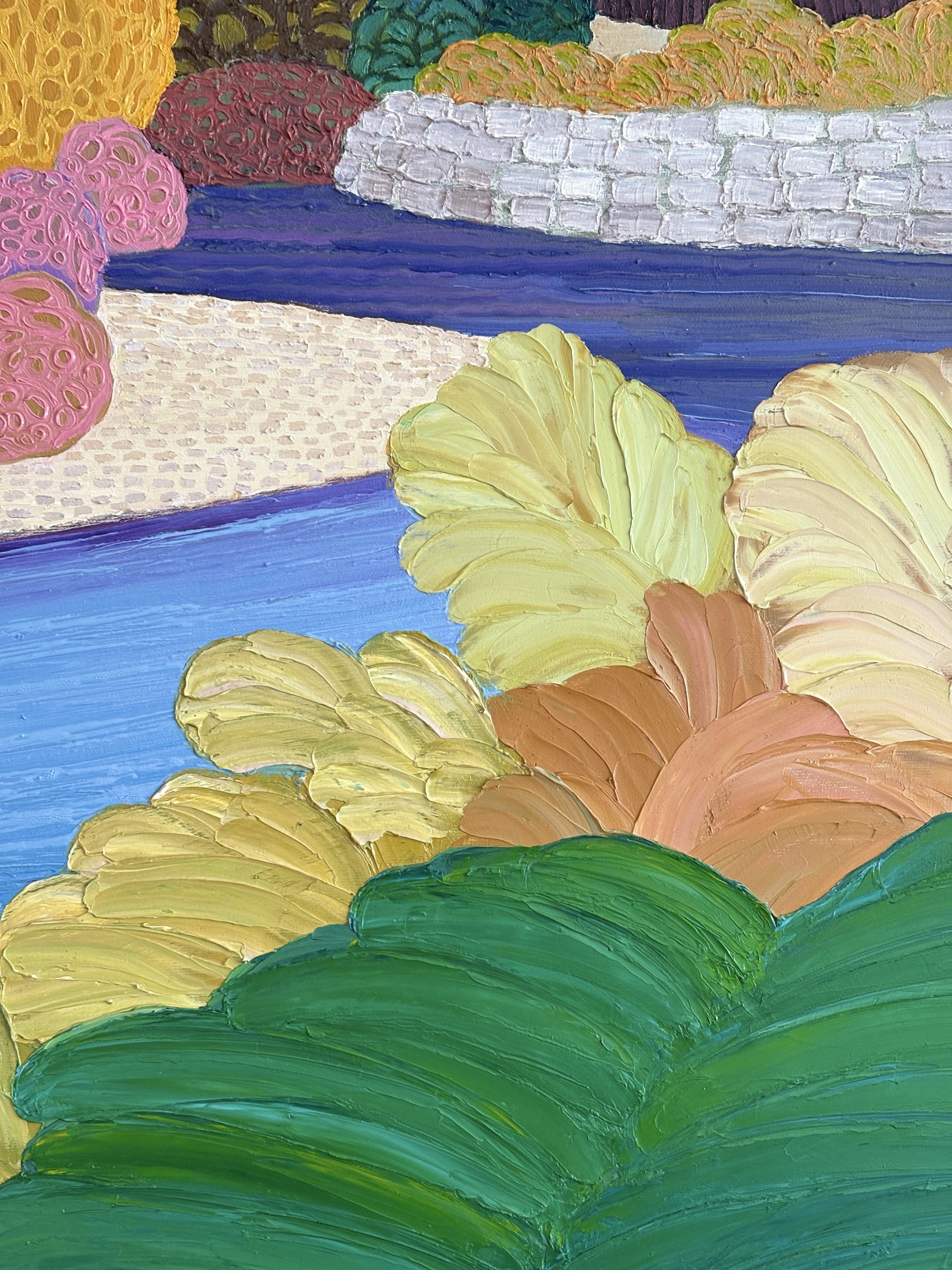 4. Detail_Walking with You 3-IV-25 No. 12 _30x40x1.5 in_ oil on canvas with acrylic-painted edges_2025.jpg