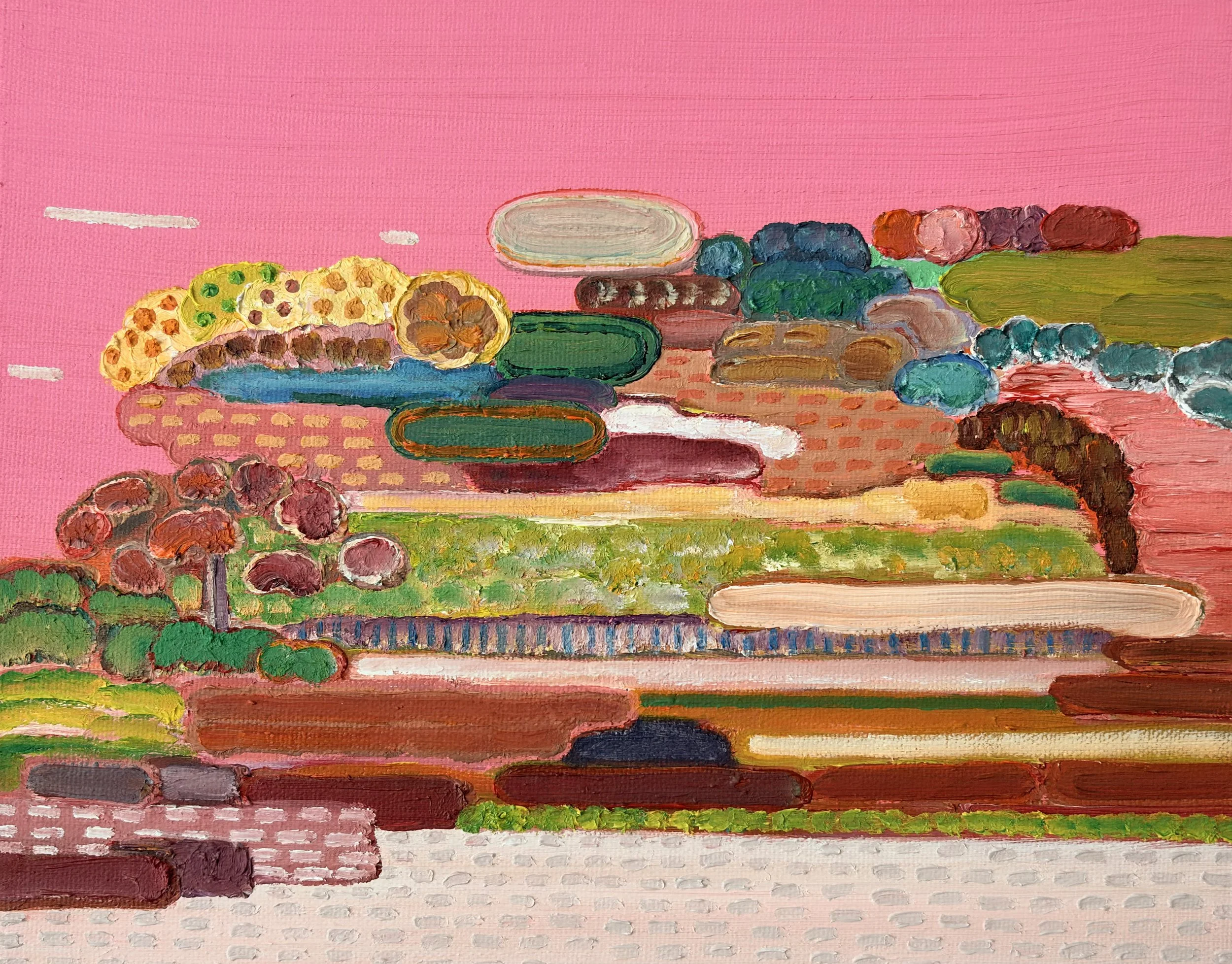 Innerscape VI-26 No.86, oil on canvas; acrylic on sides, 8x10x1.5 inches, 2026