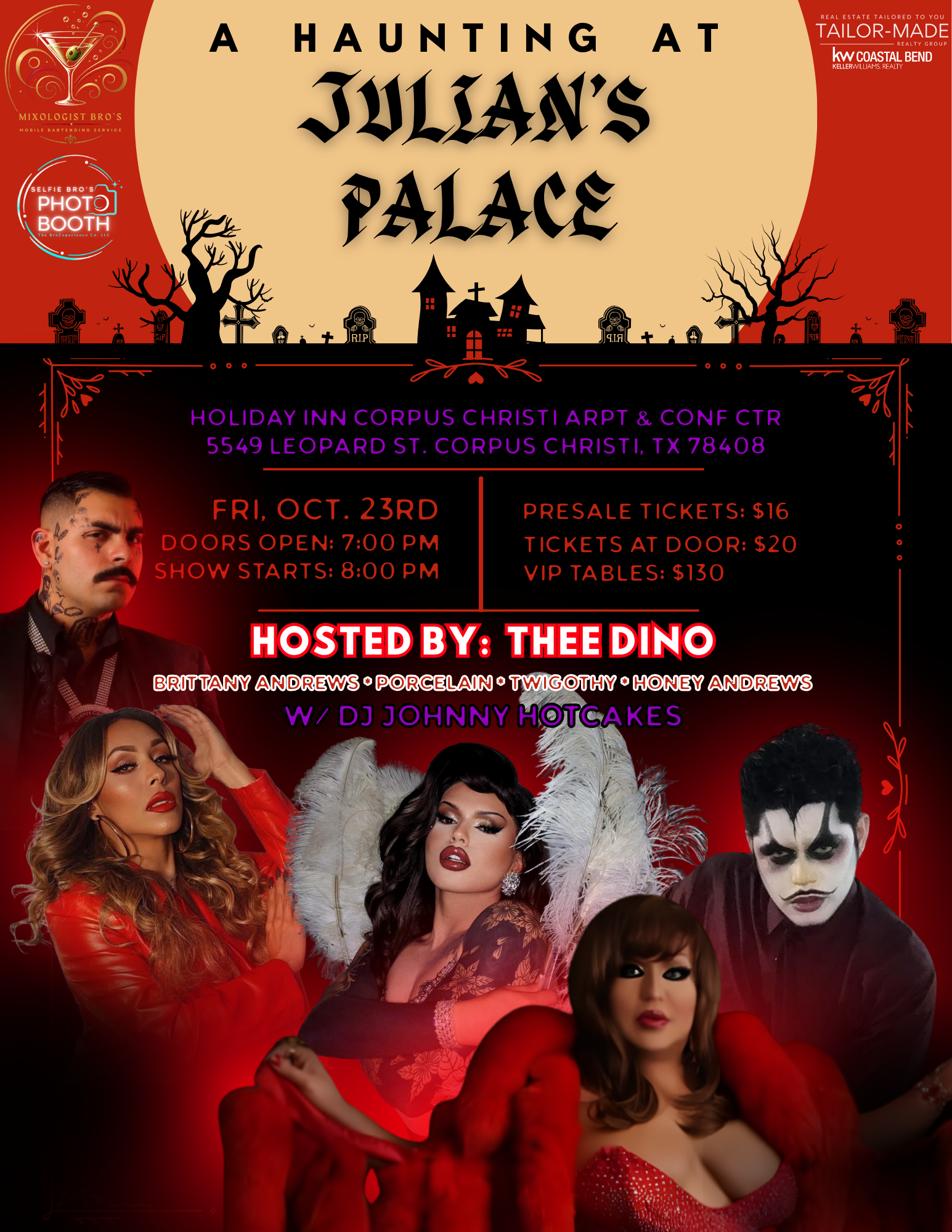 VIP Table for A Haunting at Julian's Palace (Table of 10)
