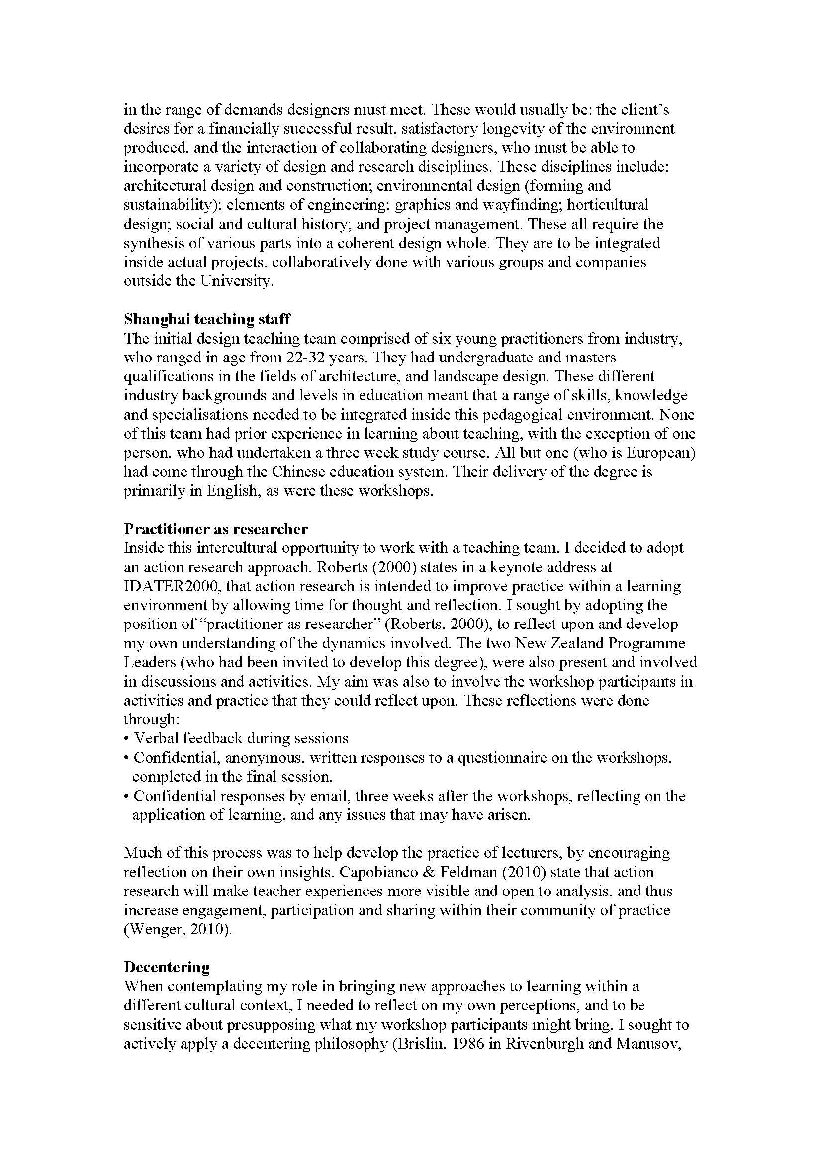 Transforming studio experience. Introducing the concepts of student- centred learning and communities of practice, to Design teaching staff, in a new degree in Shanghai._Page_03.jpg