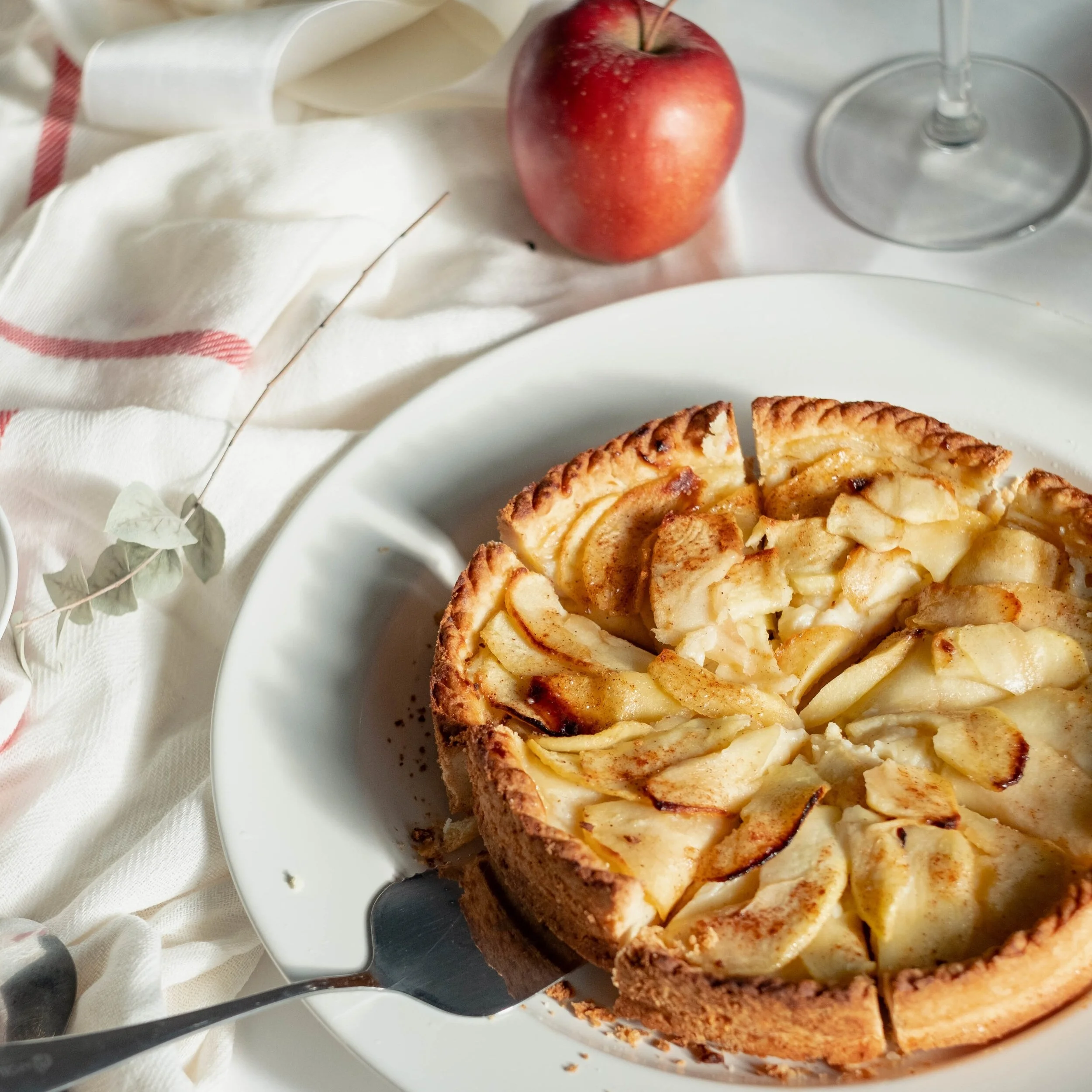 Getting off the Grid with an Apple Torte