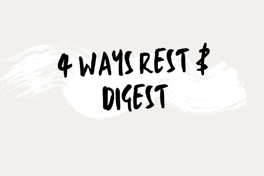 Rest &amp; Digest Playbook 