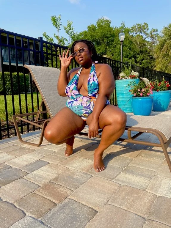 Beach Swimwear Shein Plus Size Bathing Suit Review Shein Curvy