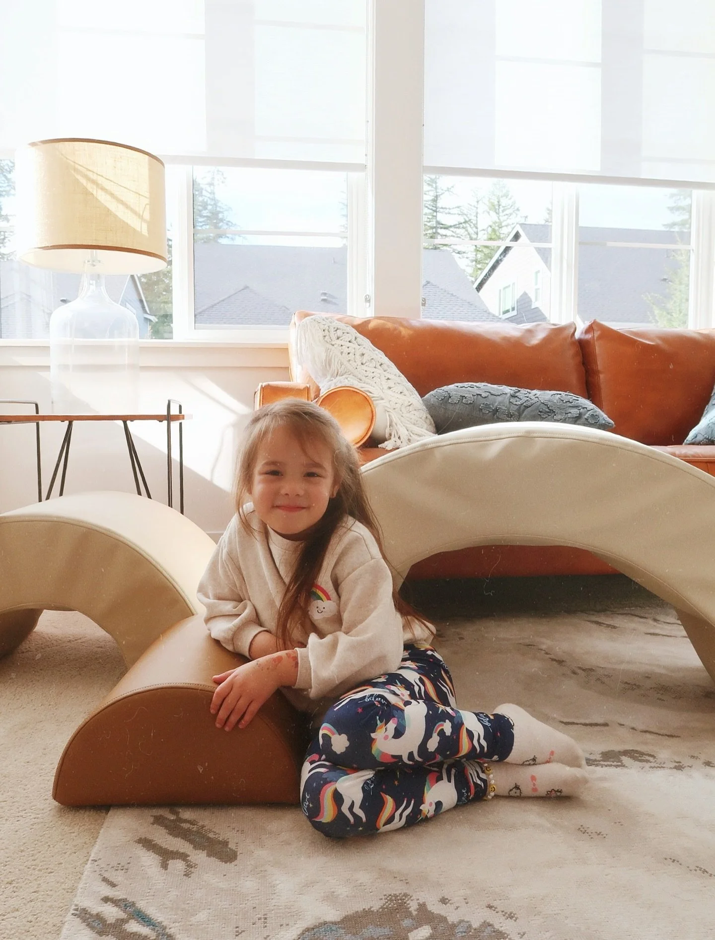 These are the moments I never want to forget! her imagination running wild, stacking, climbing, and turning everything into a story 🤍
 So thankful for the slow afternoons that feel like this.

@gathre #letthembelittle #playfuldays