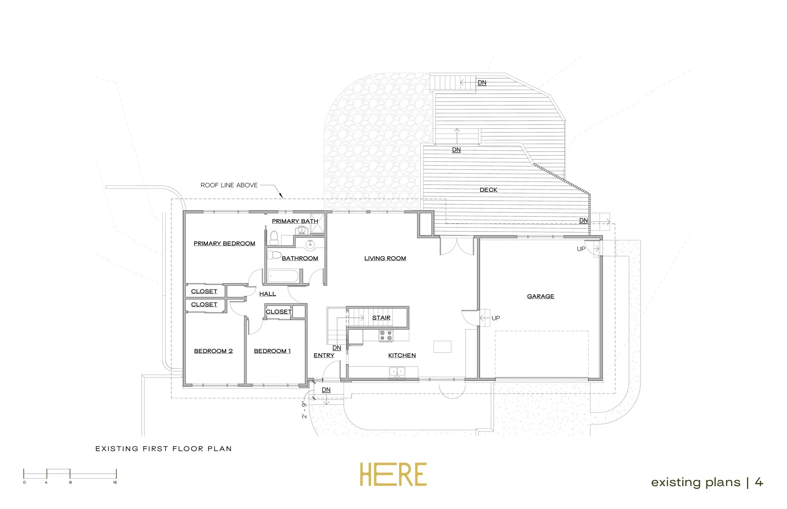 Existing First Floor Plan