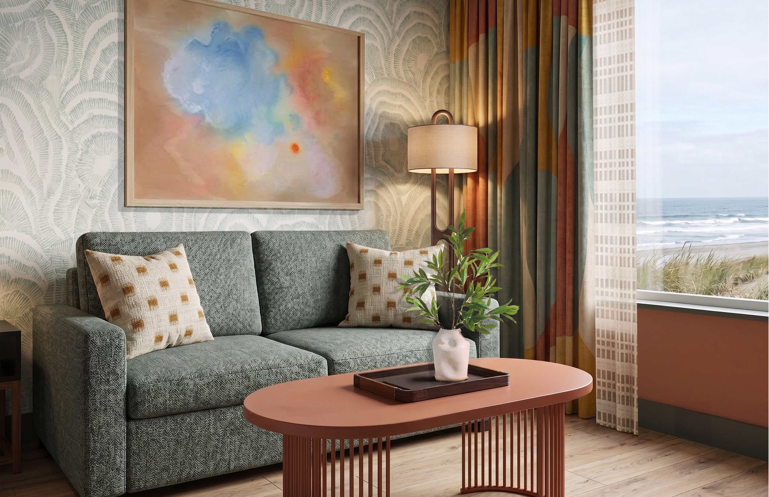 Guestroom Rendering Detail