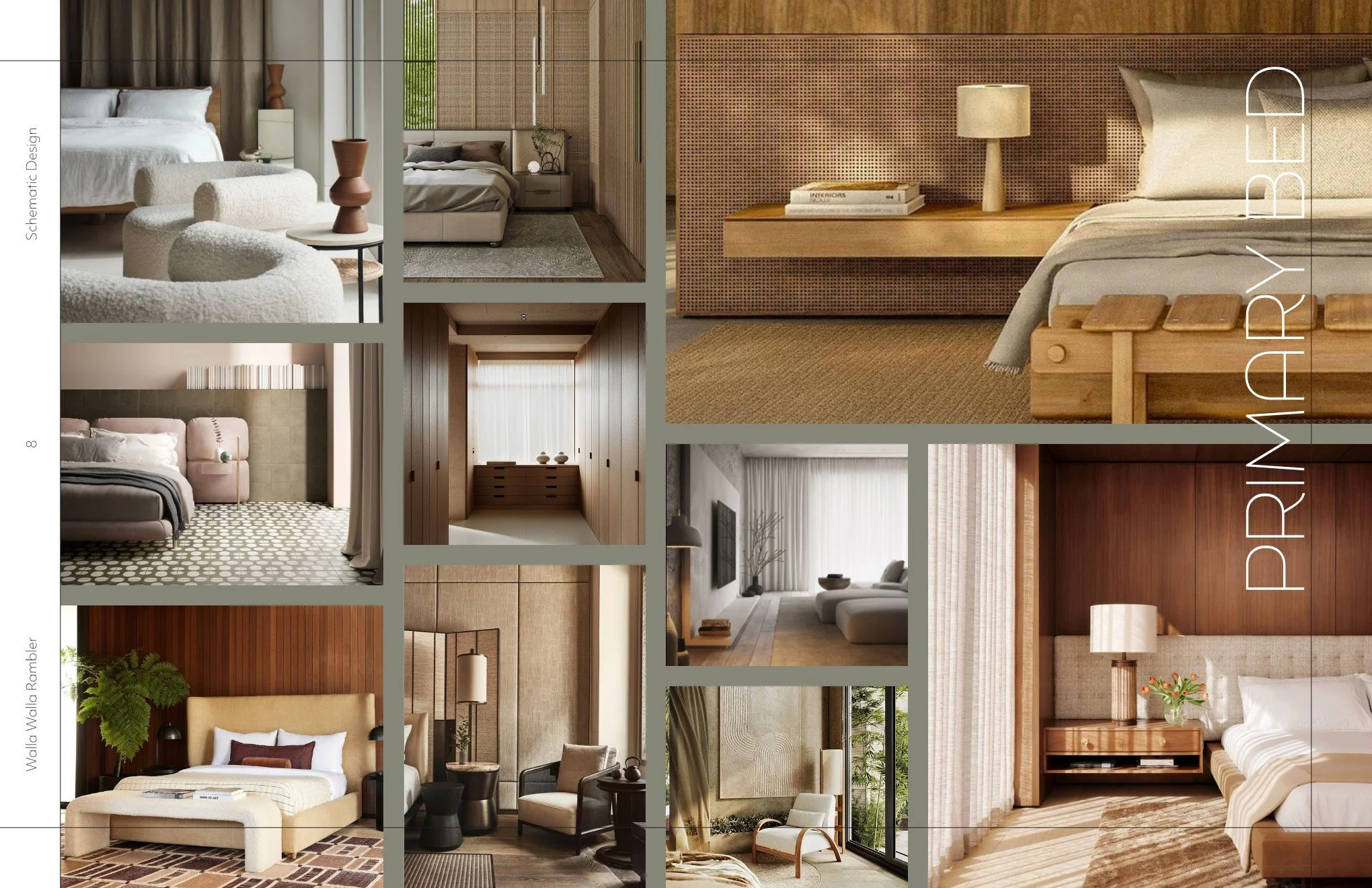 Walla Walla Rambler - Primary Bedroom Mood Board