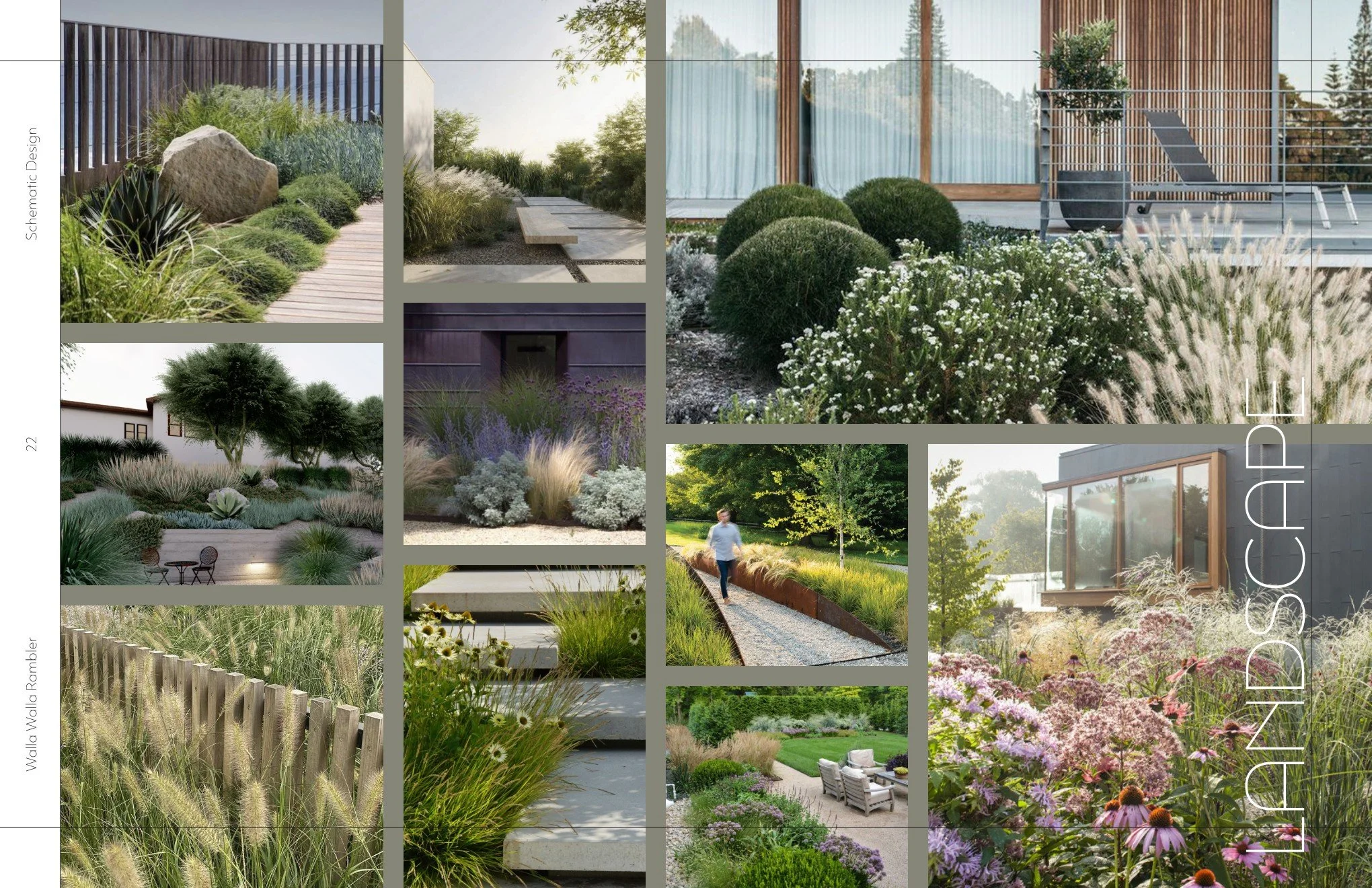Walla Walla Rambler - Landscaping Mood Board