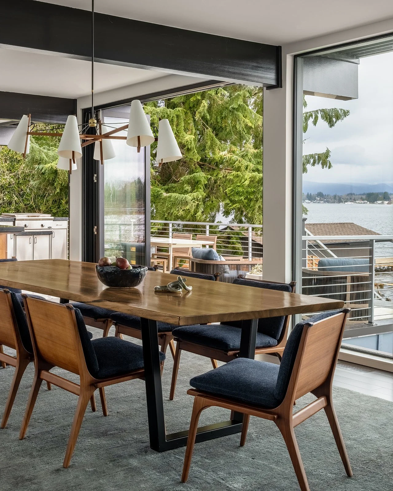 Dining Room and View