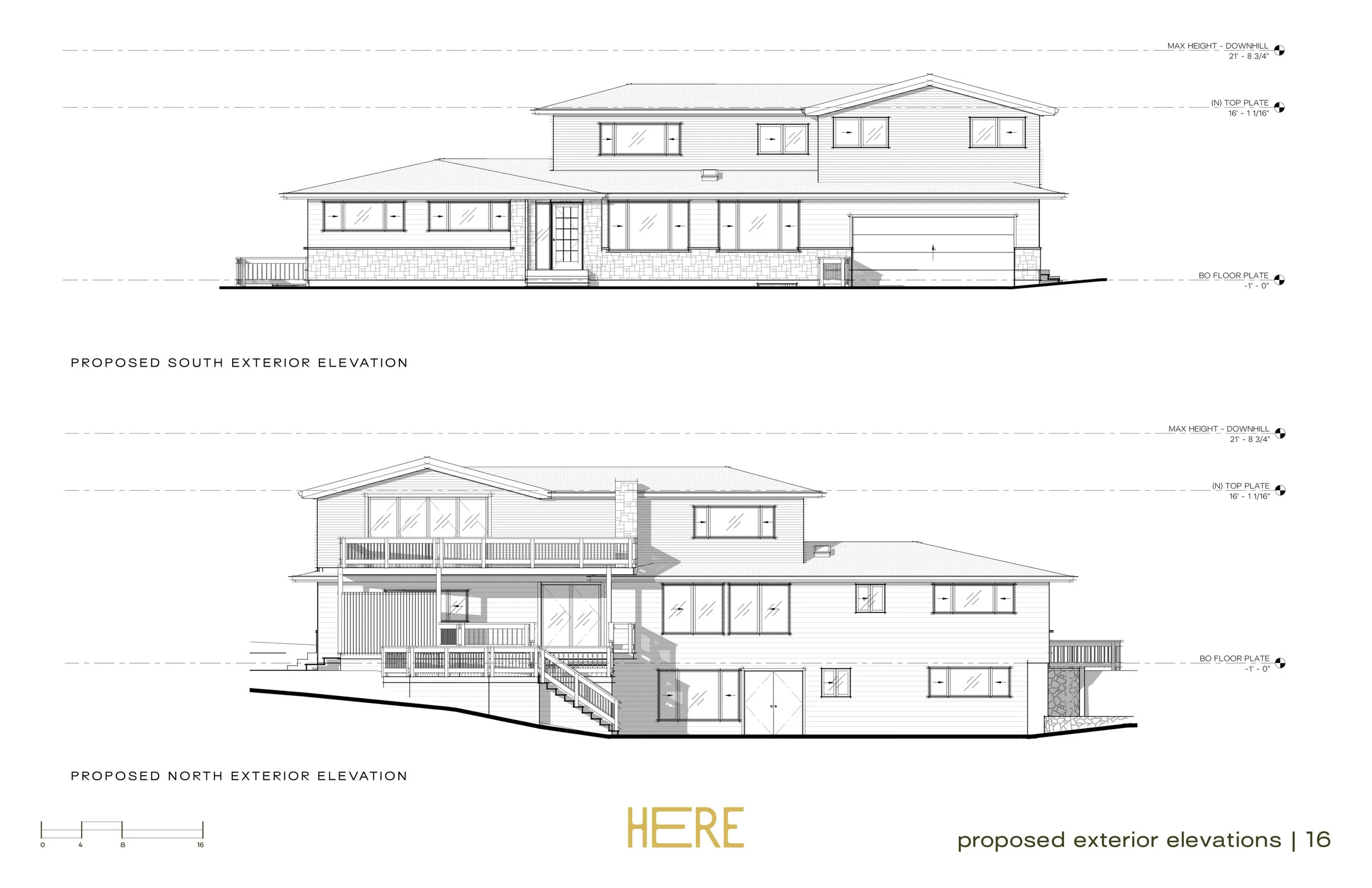 Proposed Exterior Elevations