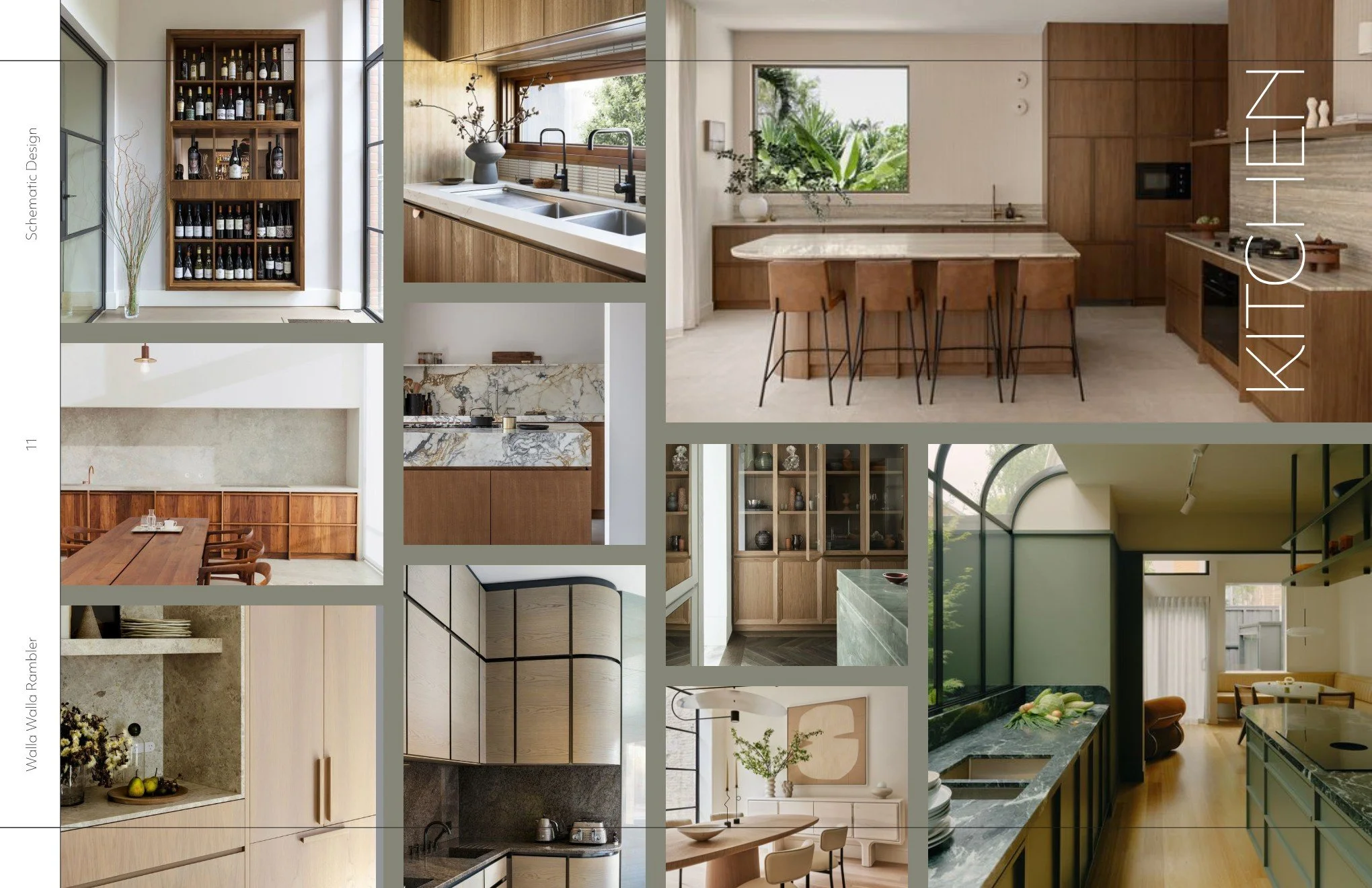 Walla Walla Rambler - Kitchen Mood Board