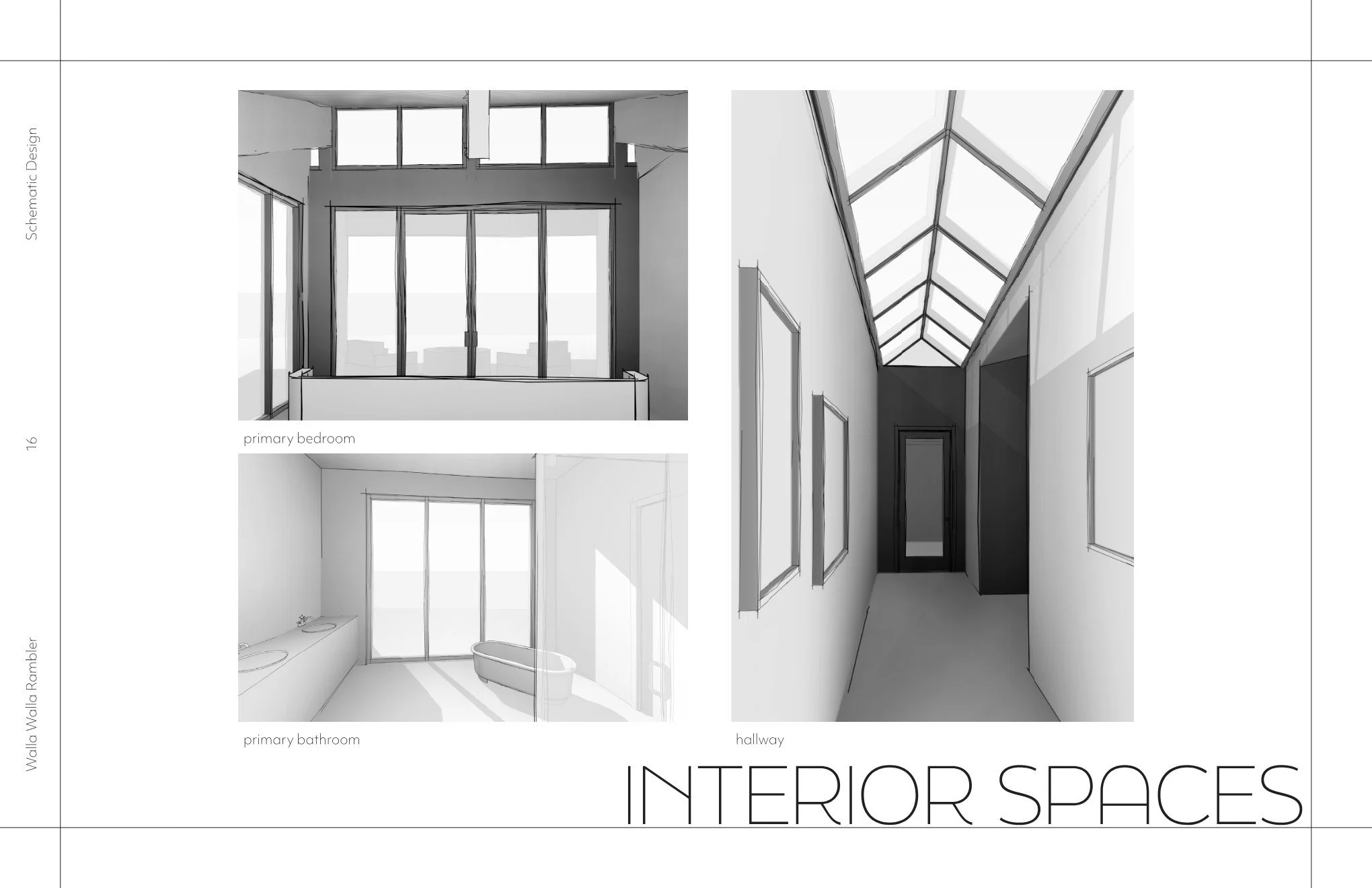 Walla Walla Rambler - Interior Spaces 3D Views