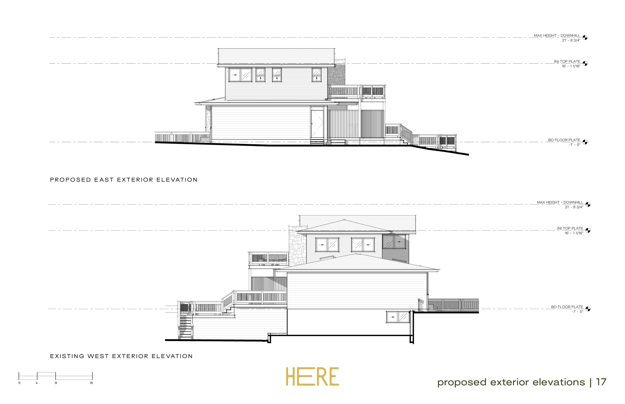 Proposed Exterior Elevations