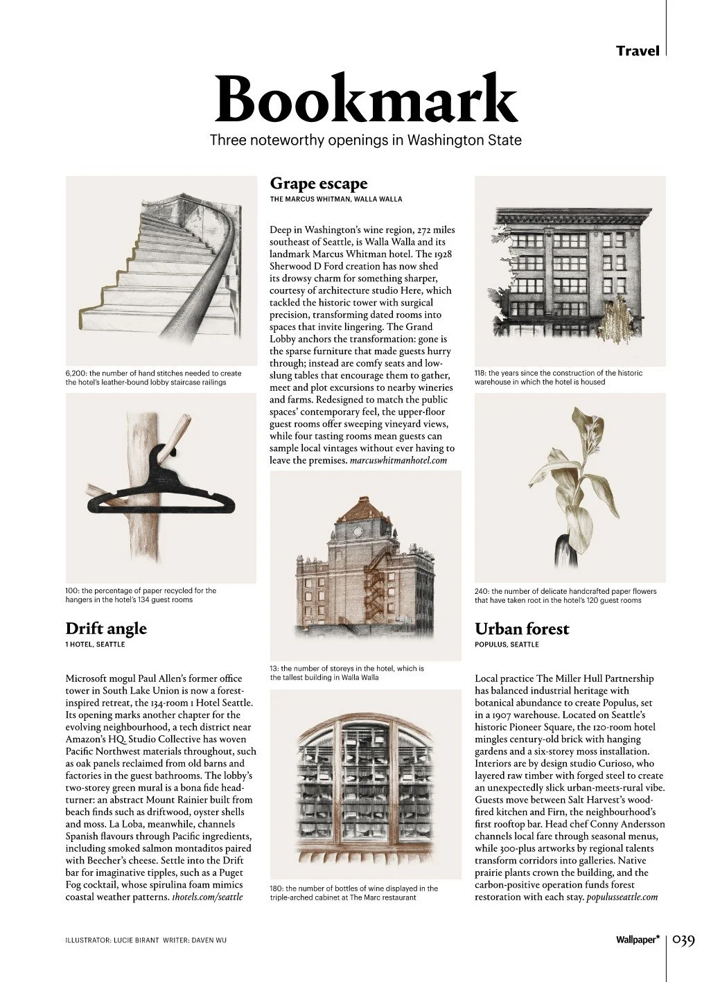 Wallpaper* Singapore Featuring The Marcus Whitman Hotel August 2025