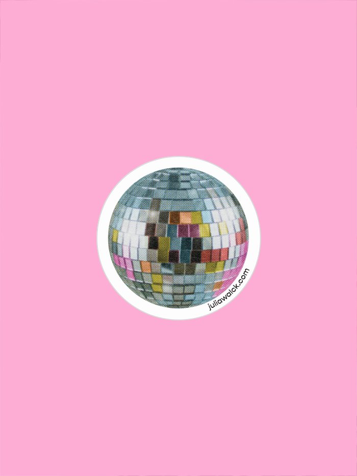 The Disco Ball Sticker