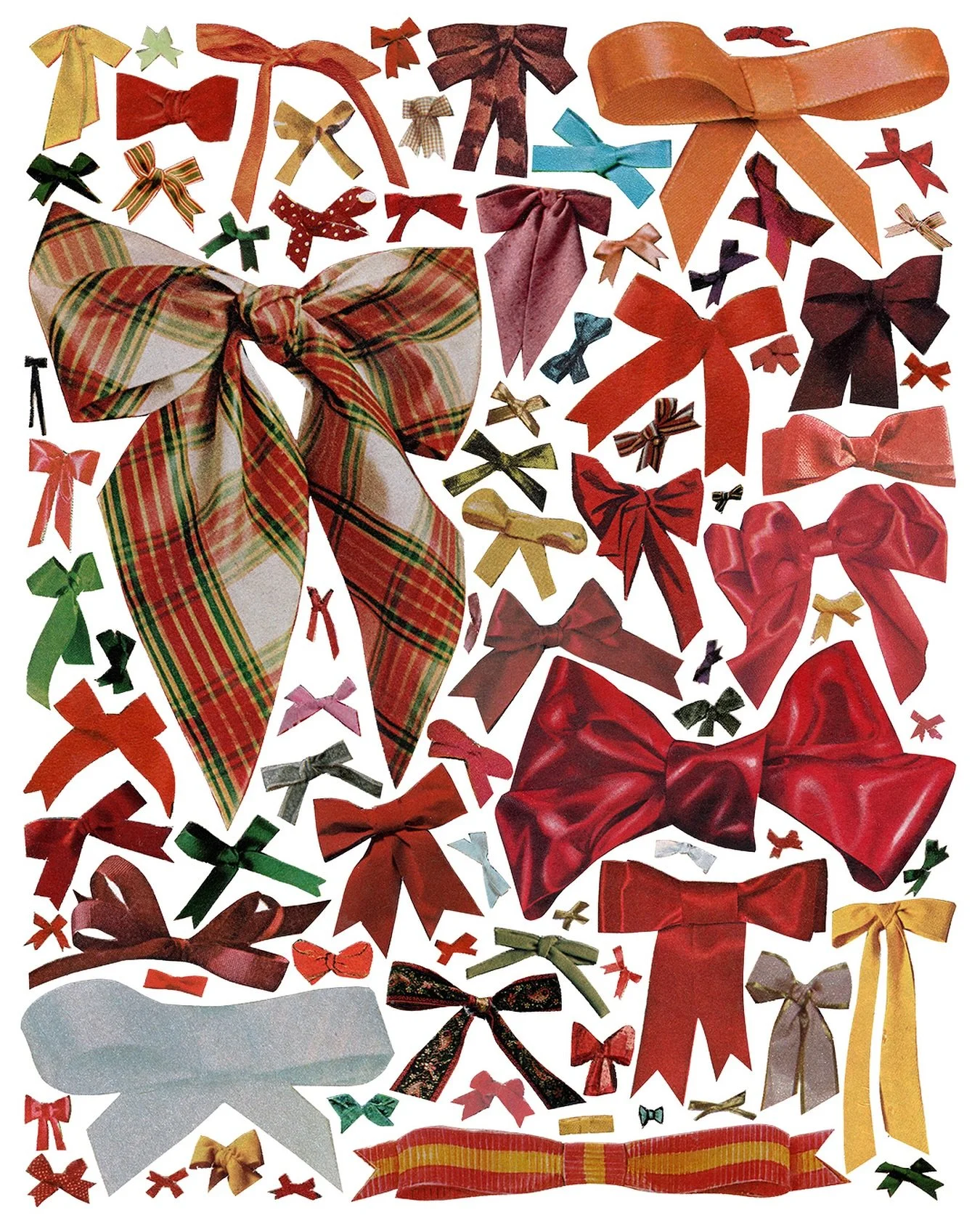 I put a bow on this collage today! 🎀 Pasting this one together felt like a game of operation. I even used tweezers! 😅 I&rsquo;ll post a process reel tomorrow. 

&ldquo;Put a Bow on It&rdquo;, 8&rdquo; x 10&rdquo; hand cut collage on collage board.
