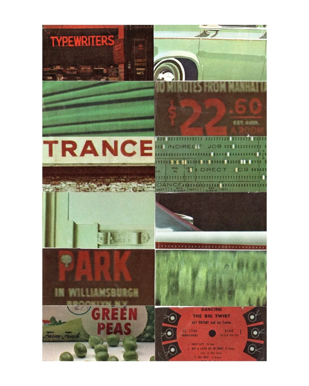 ❤️💚 I love these colors together. 🤝

&ldquo;Trance&rdquo;, 4&rdquo; x 6&rdquo; hand cut collage on collage board. In this piece, I played with focus and complimentary colors. I made a viewfinder with a 2&rdquo; x 1&rdquo; opening, and moved it arou