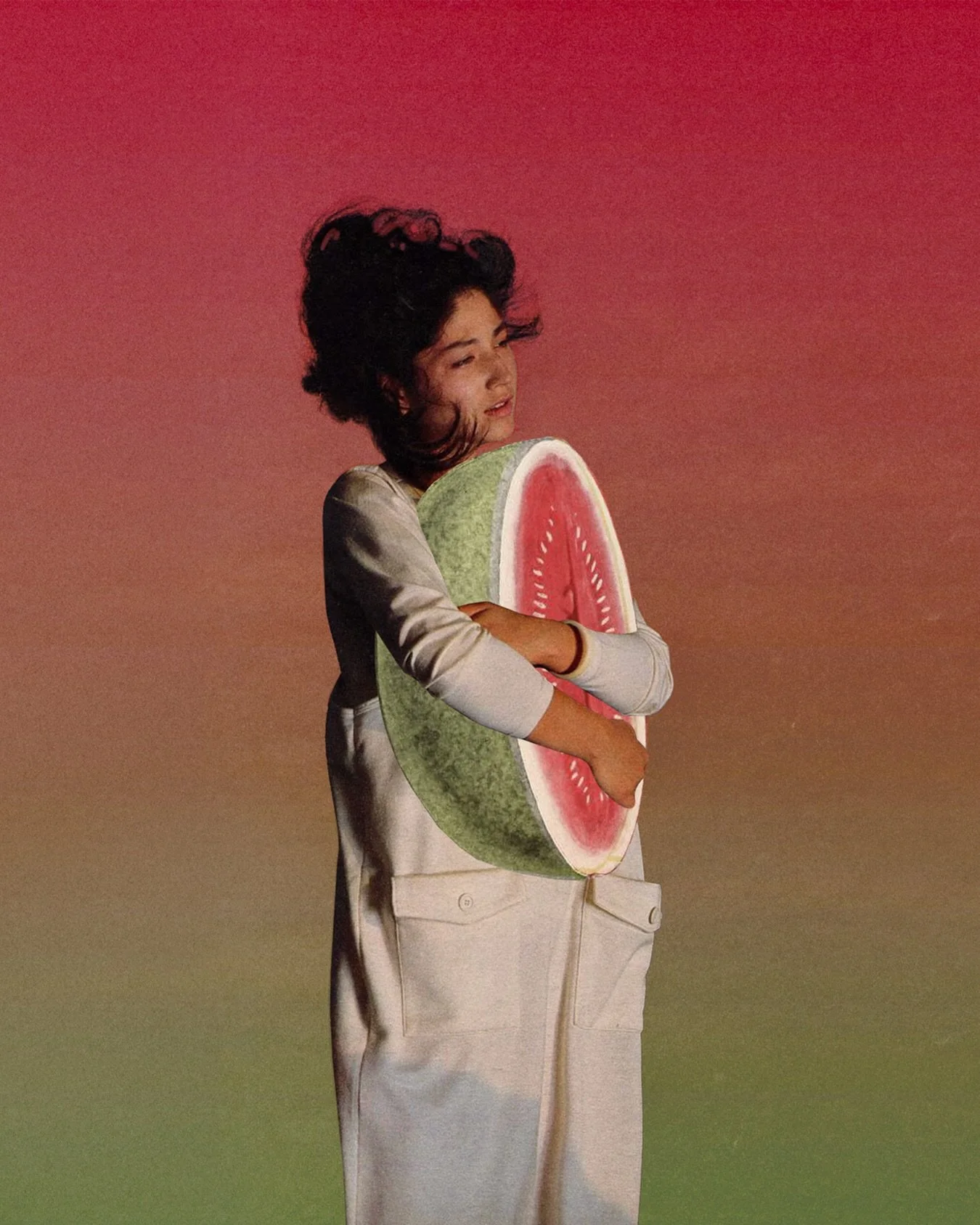 Februllage Day 13: Watermelon 🍉 🫂 

Digital collage made in Photoshop.

| #februllage2026 #collage #photoshop #art @februllage