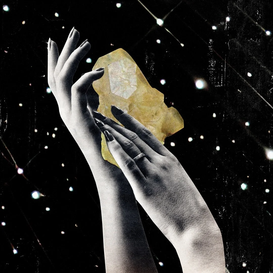 Februllage Day 25: Witch 🔮

Hand cut collage with wheat paste poster on 8&rdquo; x 8&rdquo; wood panel. 

I had some left over poster from my residency in December and this felt like the right celestial moment to bring it out. ✨ I soaked it in some 