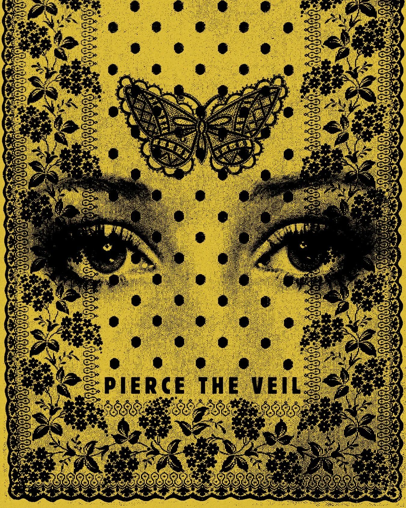 Februllage Day 27: Lace 🪡

After overlaying images in Photoshop, this began to feel a bit like a vintage movie poster. It felt fitting to add some text, so I went with &ldquo;Pierce the Veil&rdquo;, meaning to uncover something hidden or reveal the 