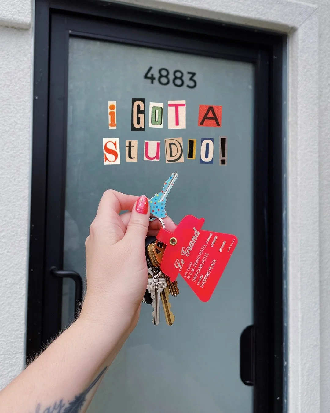 Huge news! I signed a commercial lease on a studio space!!! 🎉

This will be my art studio where I create, a gathering place for in person workshops, and will allow me to expand my product offerings.

I&rsquo;m SO EXCITED! I&rsquo;ll be hosting my fi